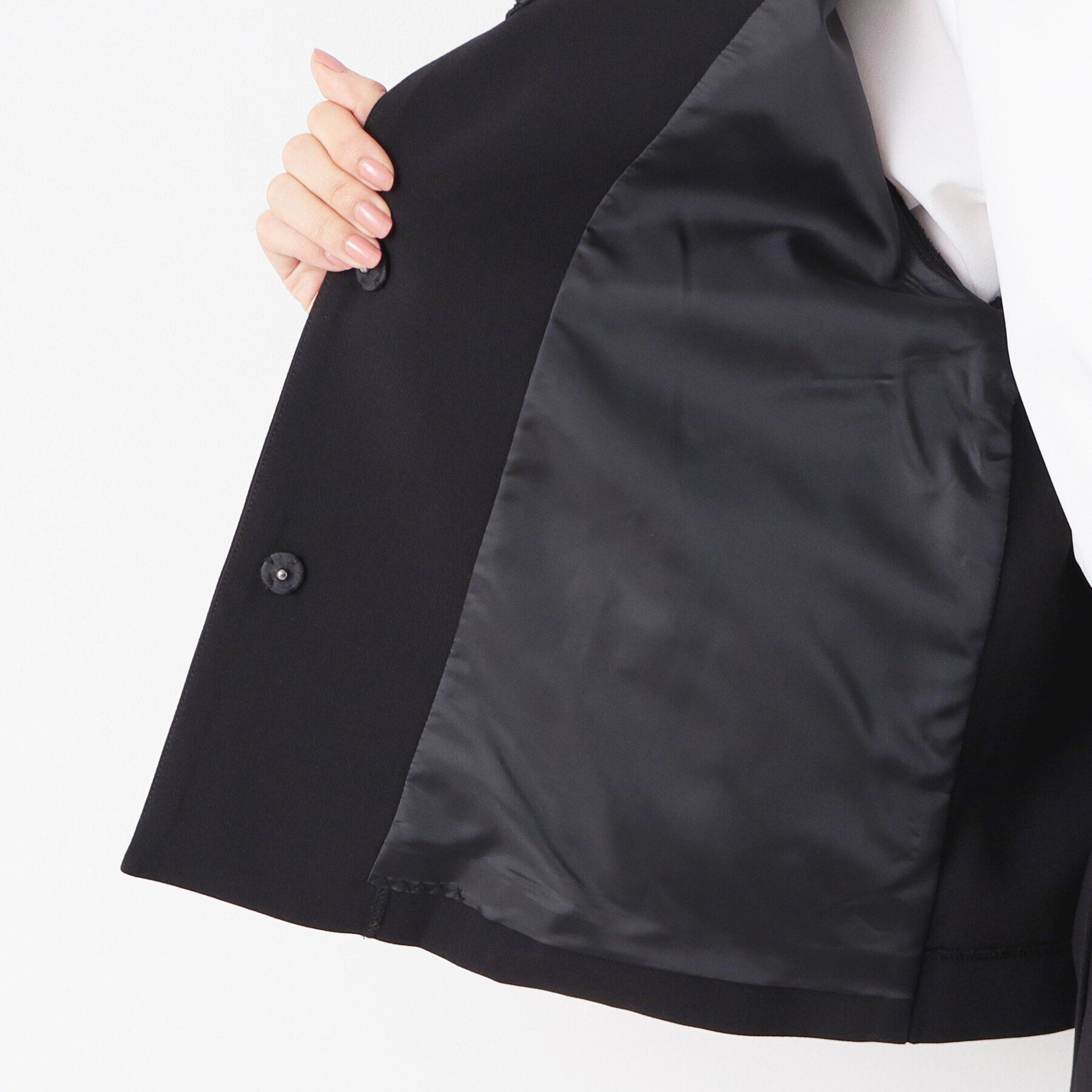 Dessin「【入卒/セレモニー/セットアップ可能/洗える】テントラインジャケット」|ノーカラージャケット|