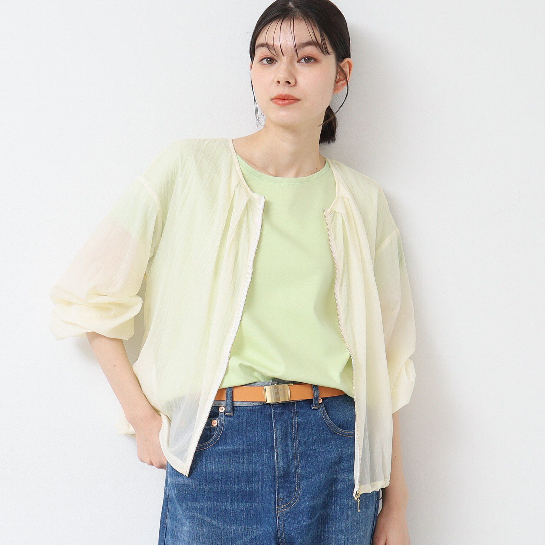 Dessin「【洗える】クルーネックブルゾン（S～L）」|ブルゾン・スタジャン|