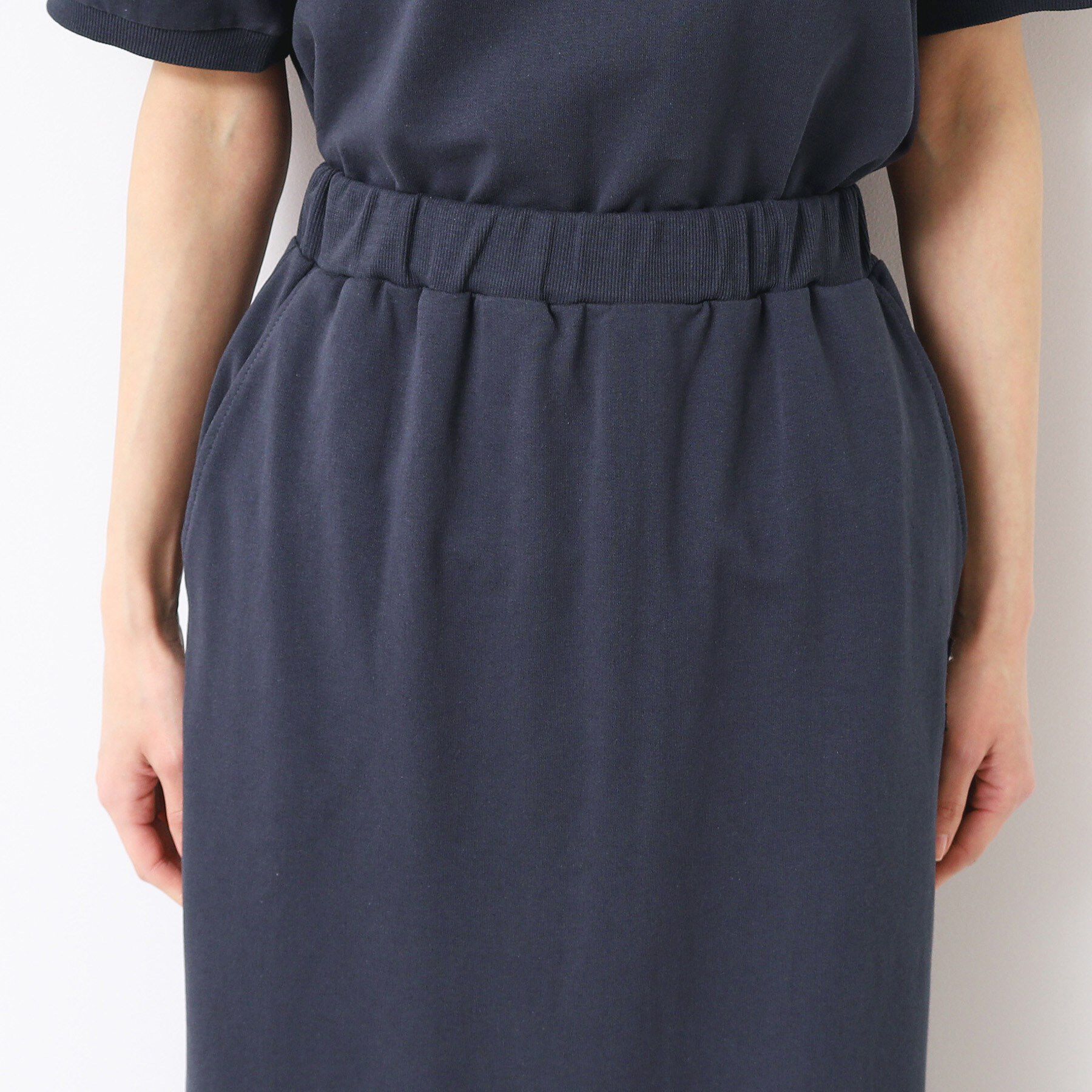 Dessin「【セットアップ可能・ウエストゴム・洗える】ミニ裏毛タイトスカート」|スカート|