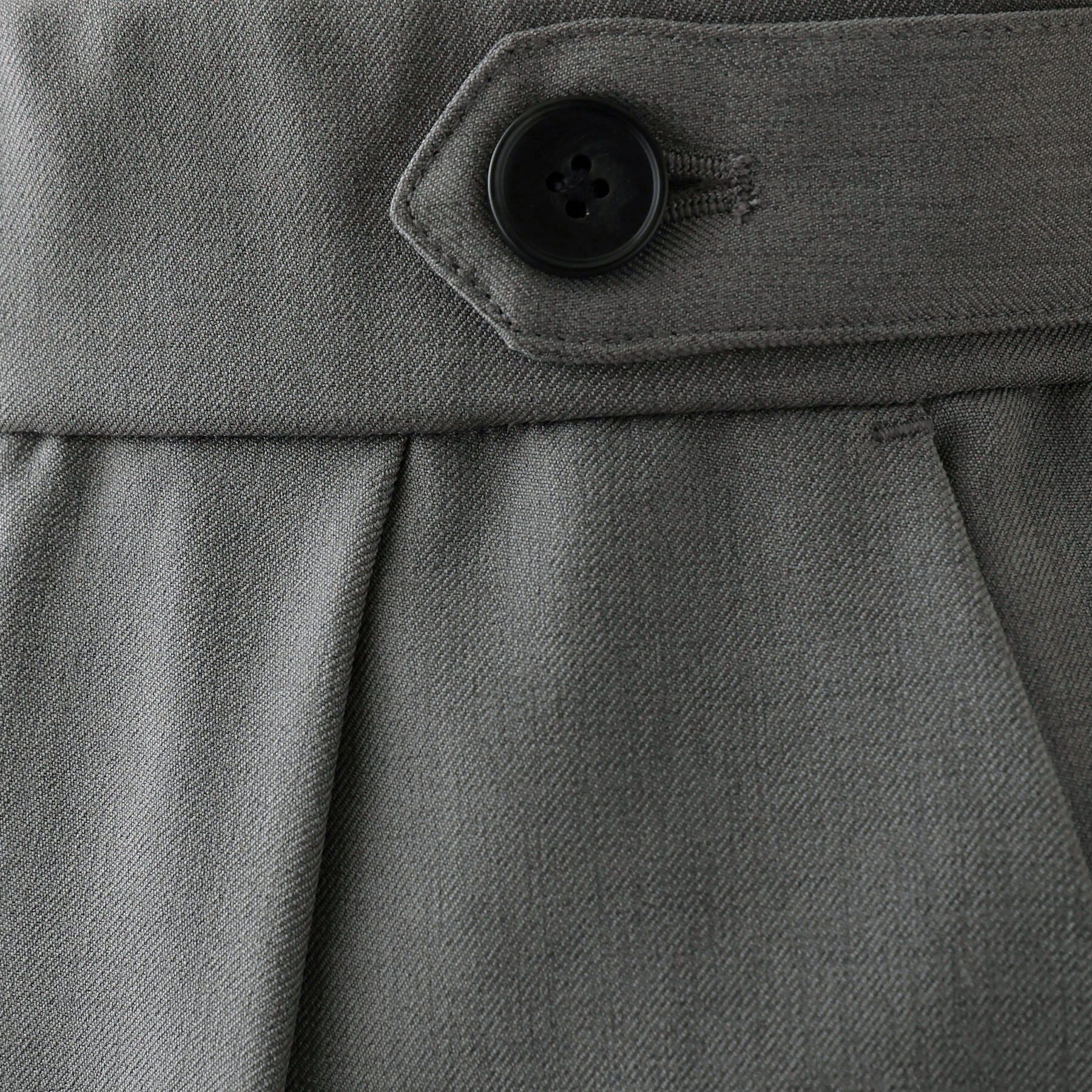 Dessin「【洗える】サイドボタンセミワイドパンツ」|その他|