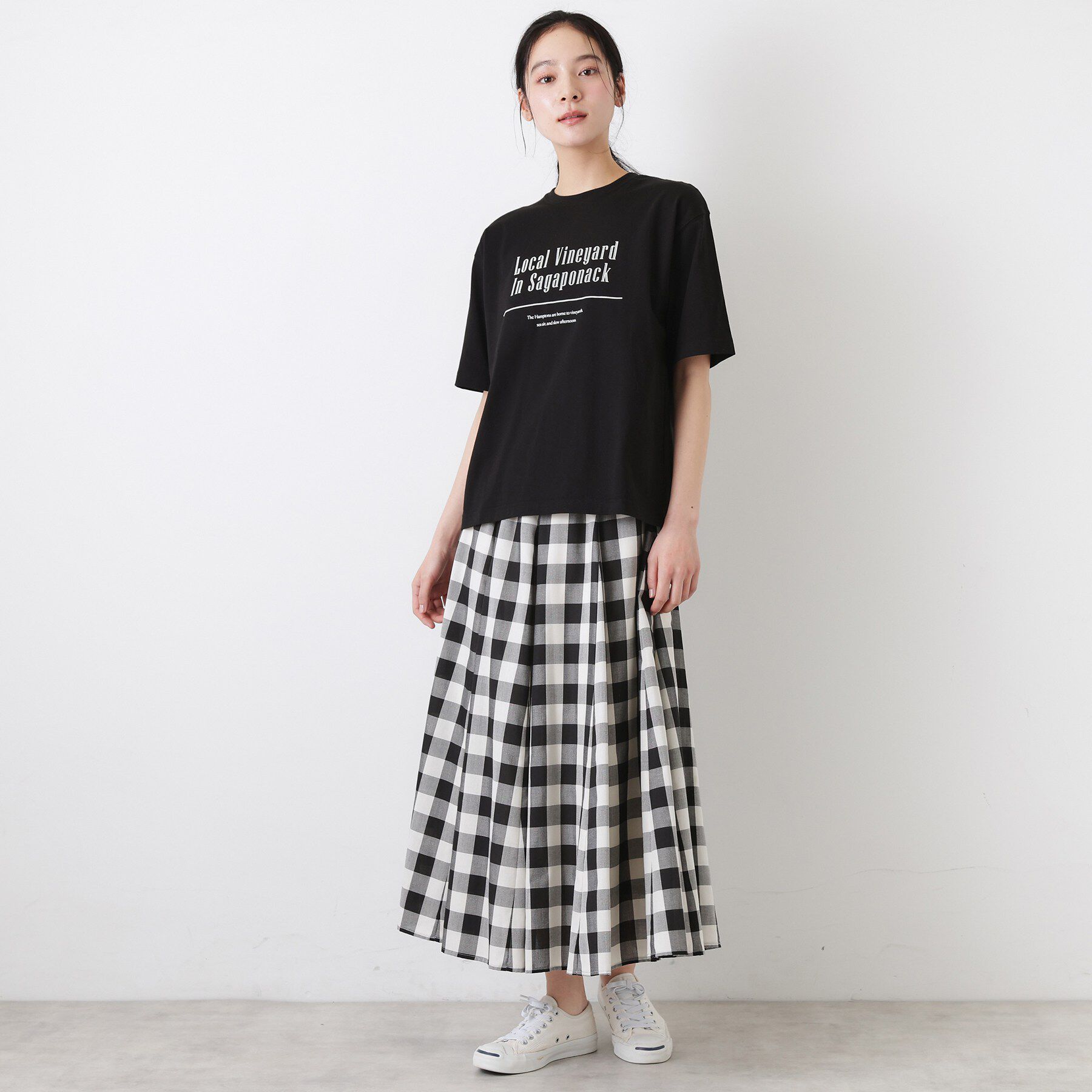 Dessin「【洗える】オーガニックコットンロゴTシャツ」|Tシャツ・カットソー|