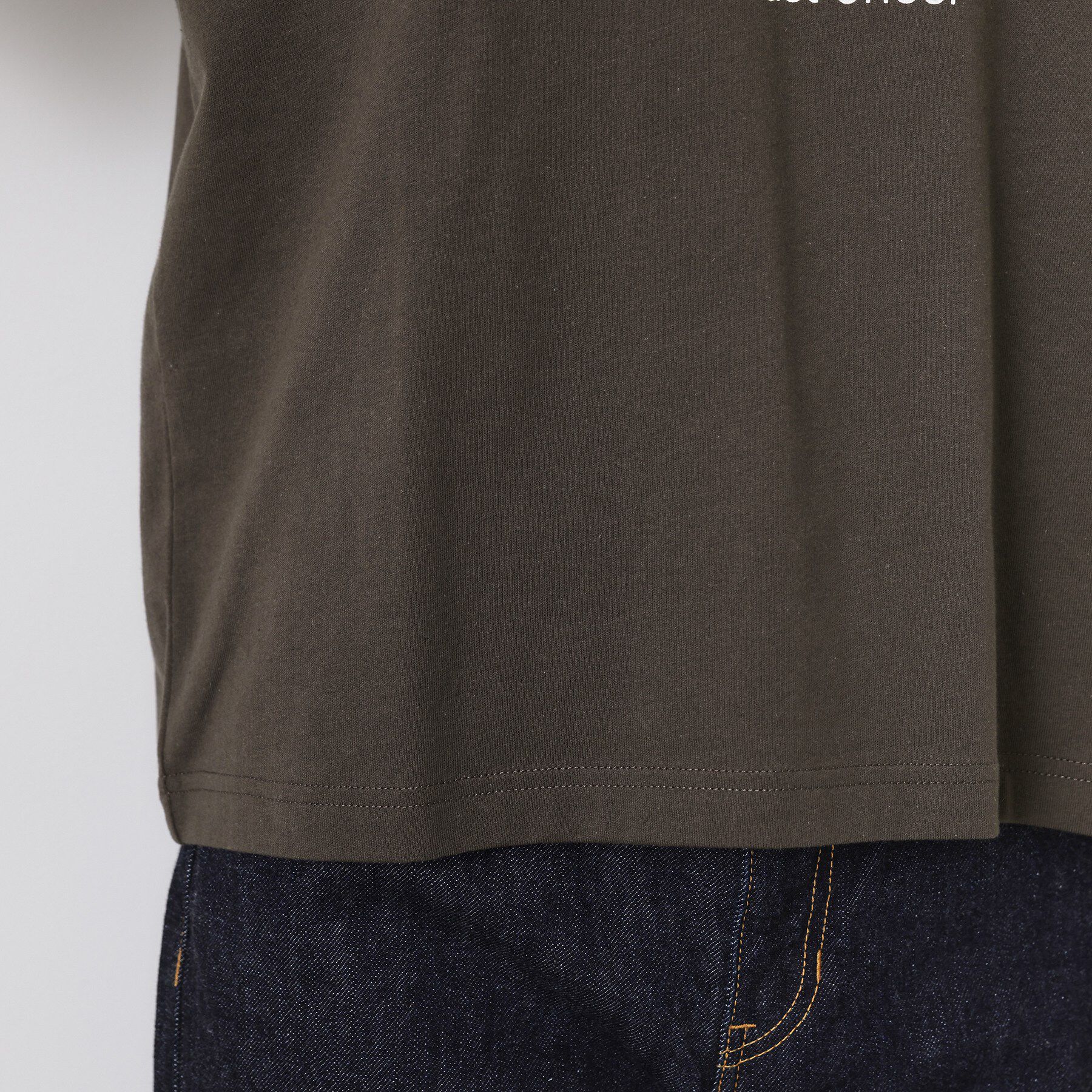 Dessin「【洗える】オーガニックコットンロゴTシャツ」|Tシャツ・カットソー|