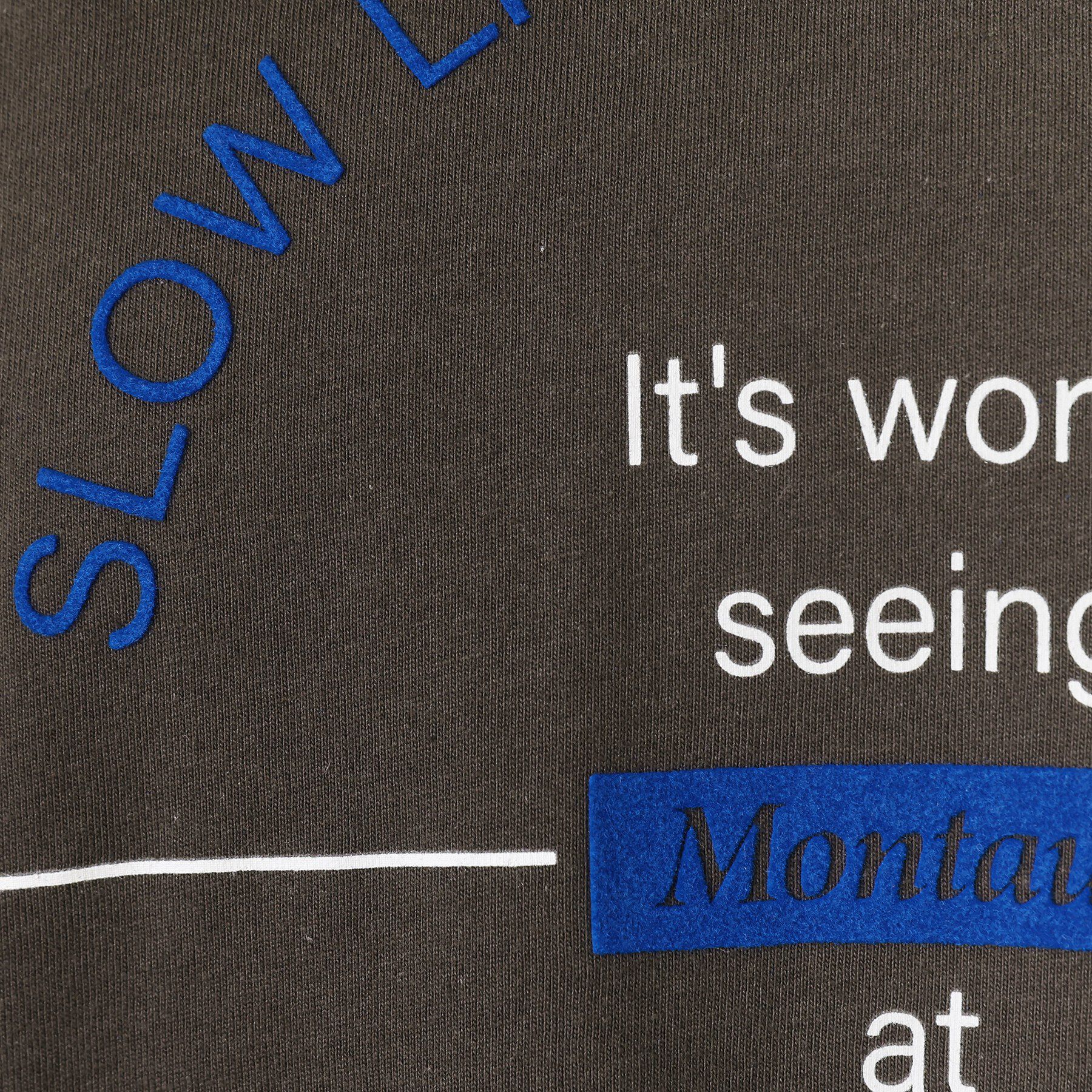 Dessin「【洗える】オーガニックコットンロゴTシャツ」|Tシャツ・カットソー|