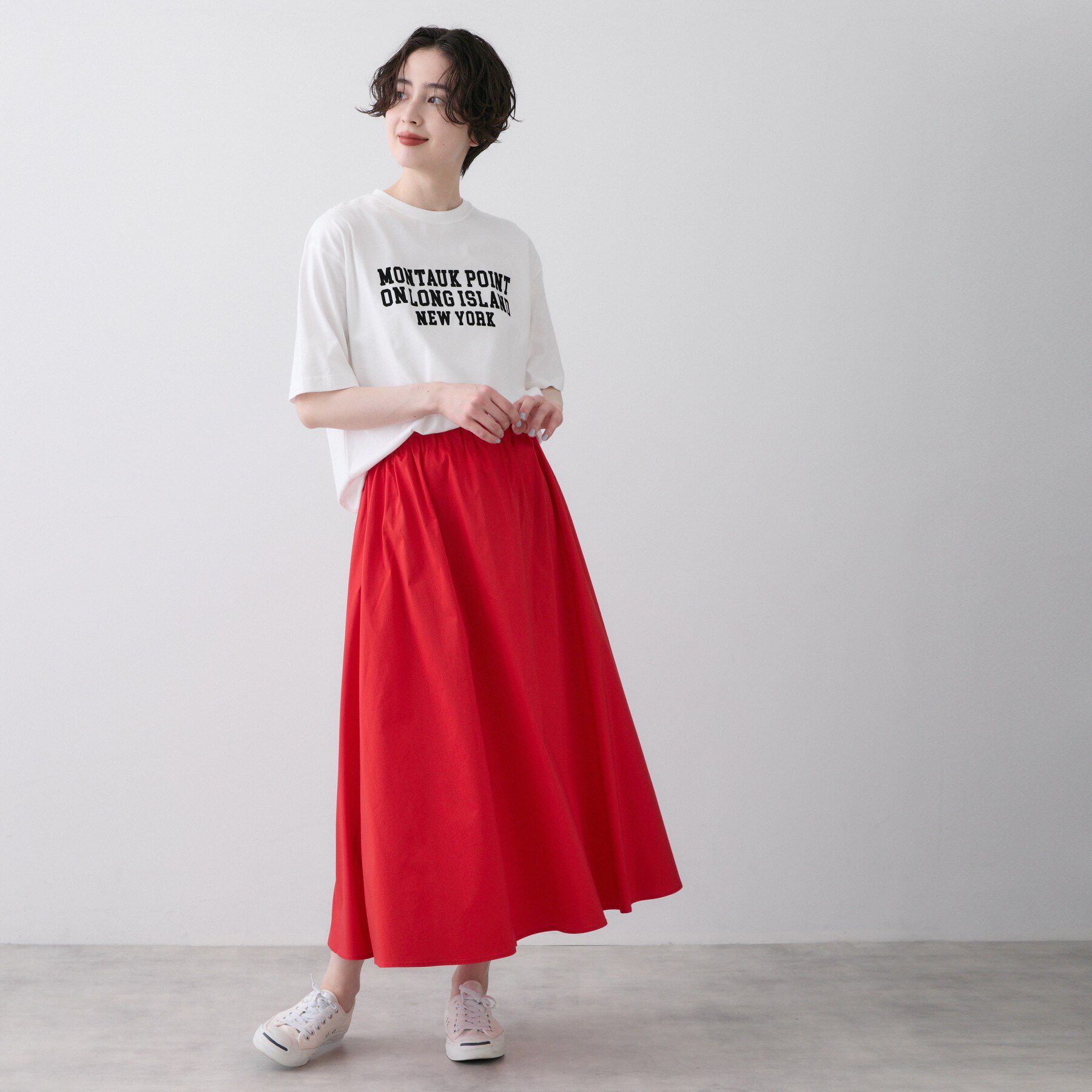 Dessin「【ユニセックス/洗える】オーガニックロゴTシャツ」|Tシャツ・カットソー|