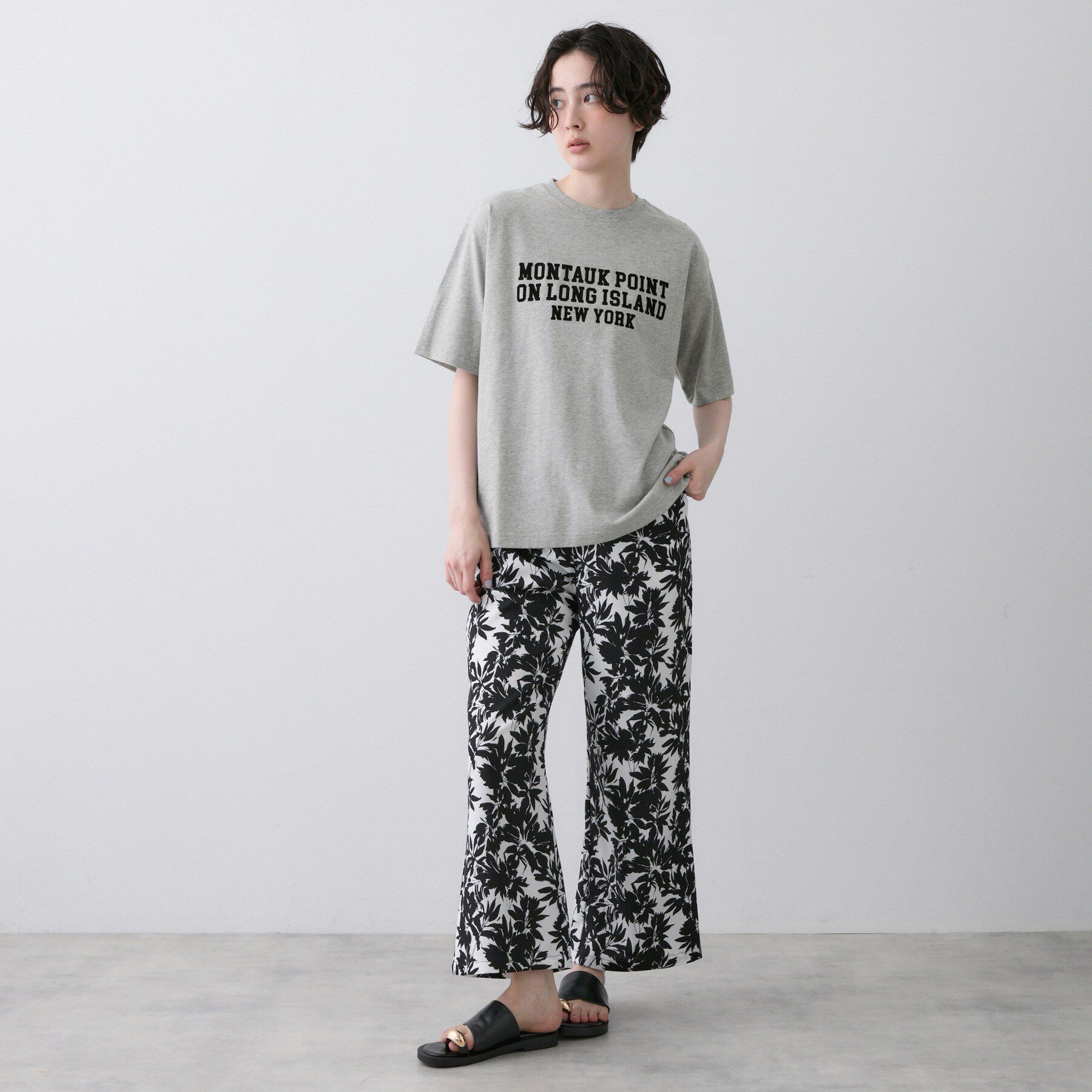 Dessin「【ユニセックス/洗える】オーガニックロゴTシャツ」|Tシャツ・カットソー|