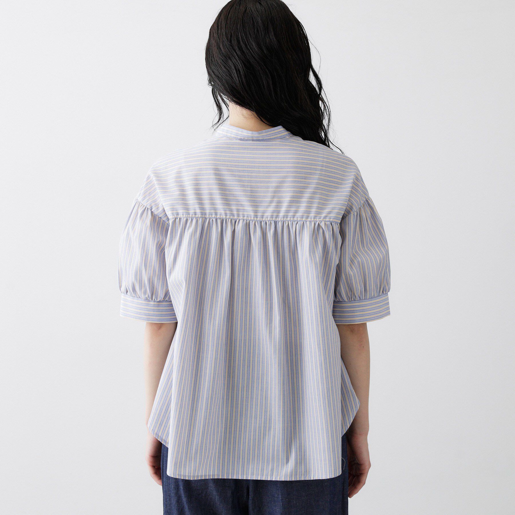 Dessin「ストライプスキッパーシャツ」|シャツ・ブラウス|