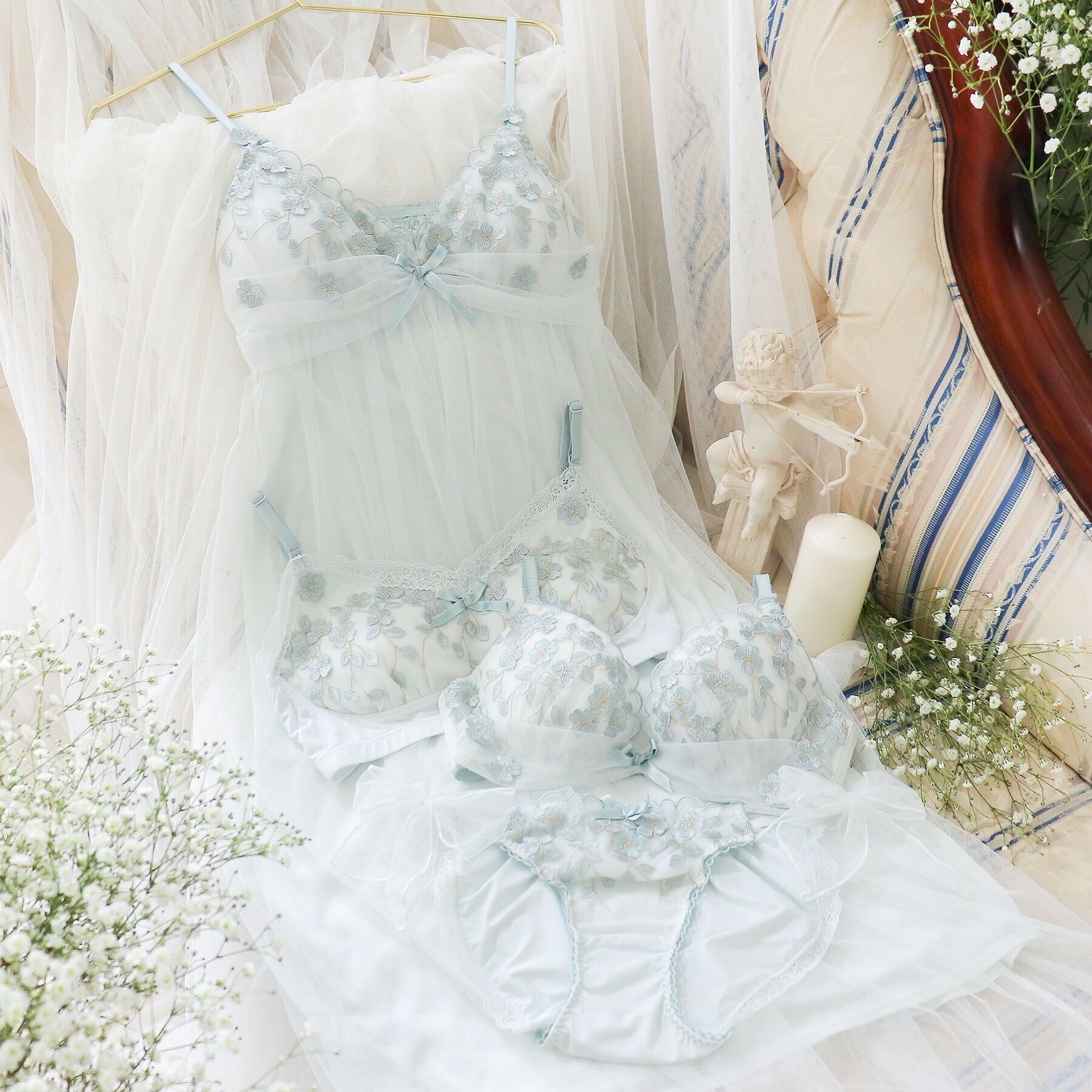 Risa Magli「マリーナ リボンショーツ」|インナー|