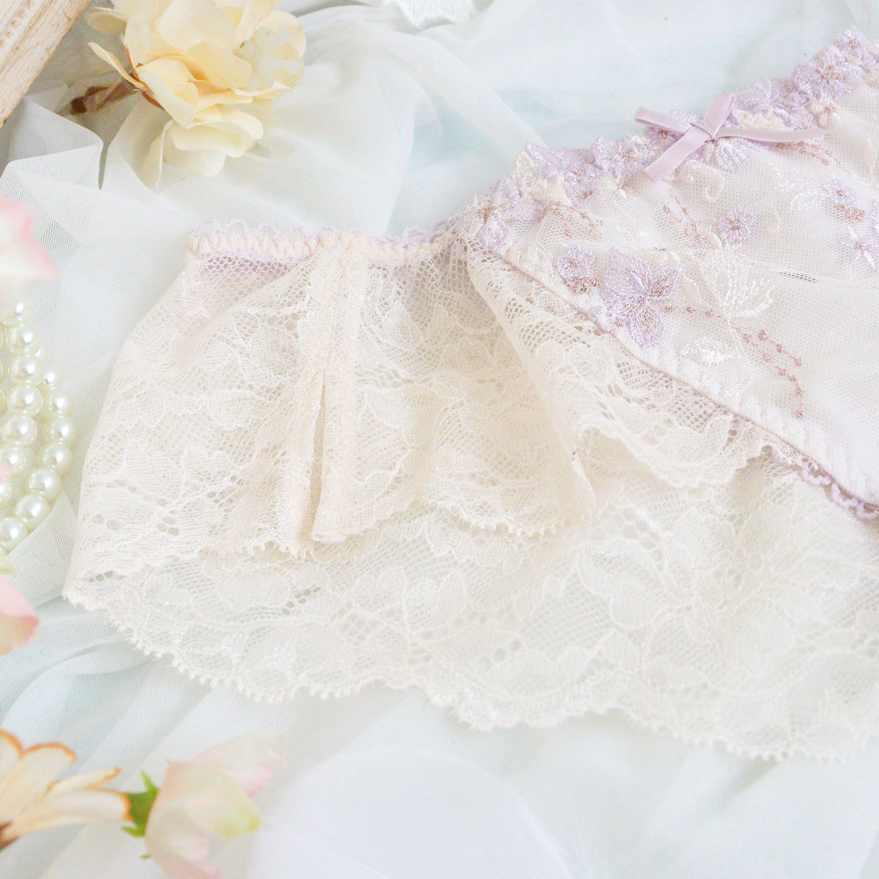 Risa Magli「フェナ レースショーツ」|インナー|