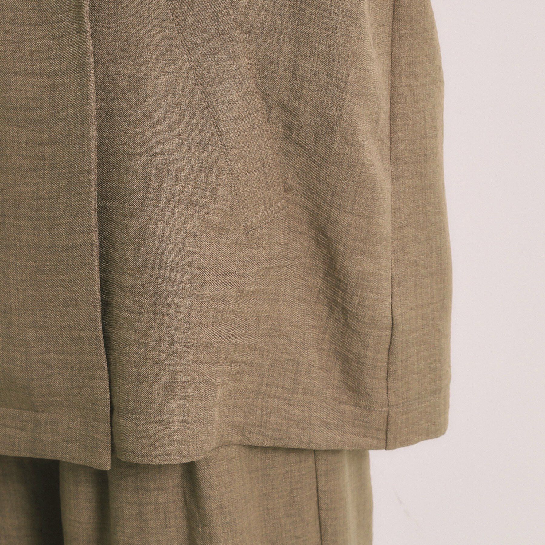 ITS&rsquo;DEMO「【UVケア／接触冷感／吸水速乾／洗濯機OK】柔らかリネンライクジャケット」|テーラードジャケット|