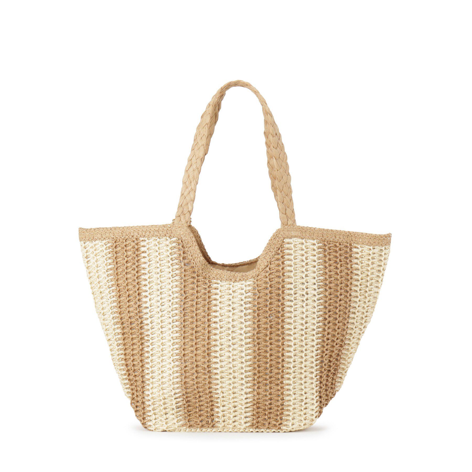 ITS&rsquo;DEMO「雑材ストーンタッセルトート」|トートバッグ|