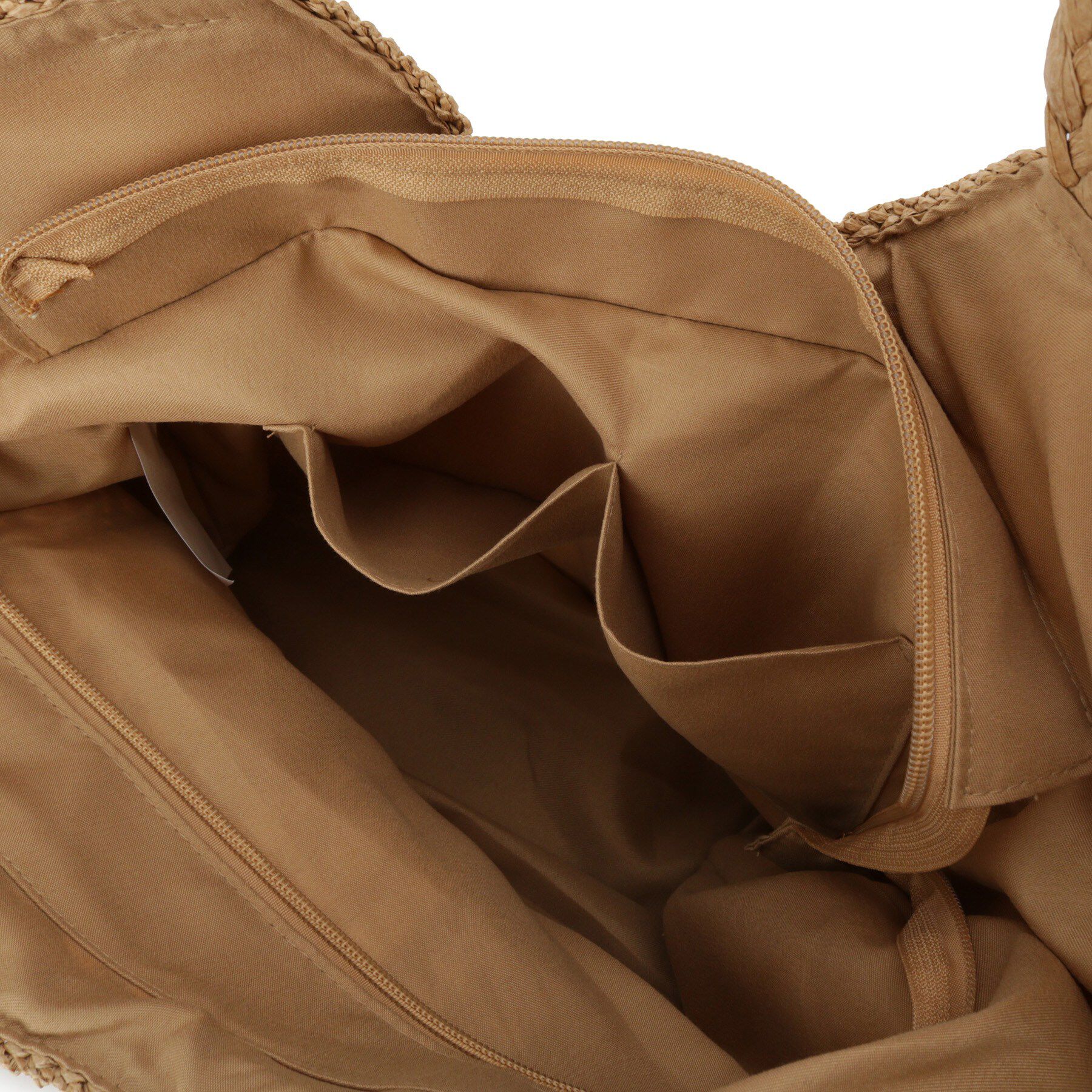 ITS&rsquo;DEMO「雑材ストーンタッセルトート」|トートバッグ|