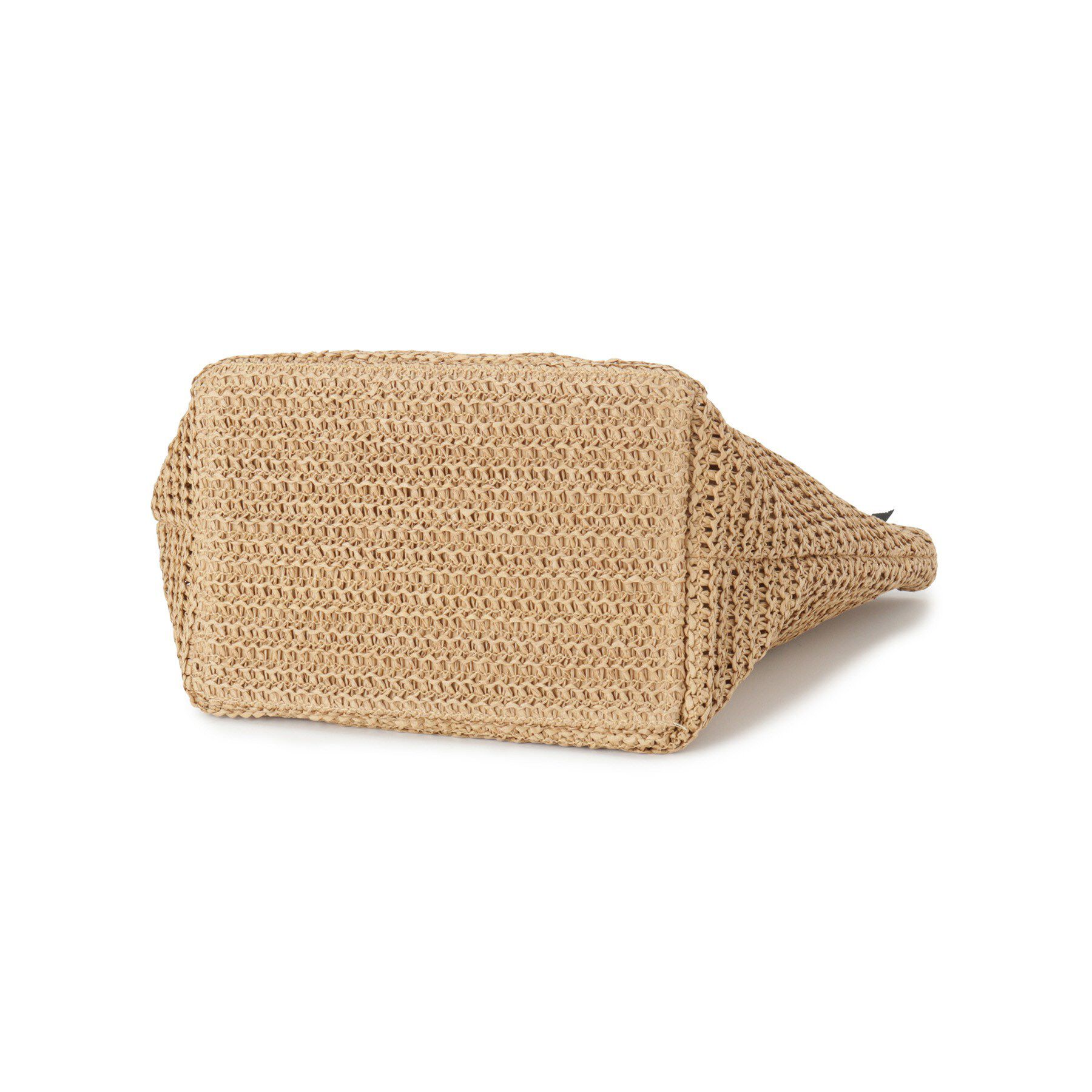 ITS&rsquo;DEMO「雑材フリルハンドルトート」|トートバッグ|