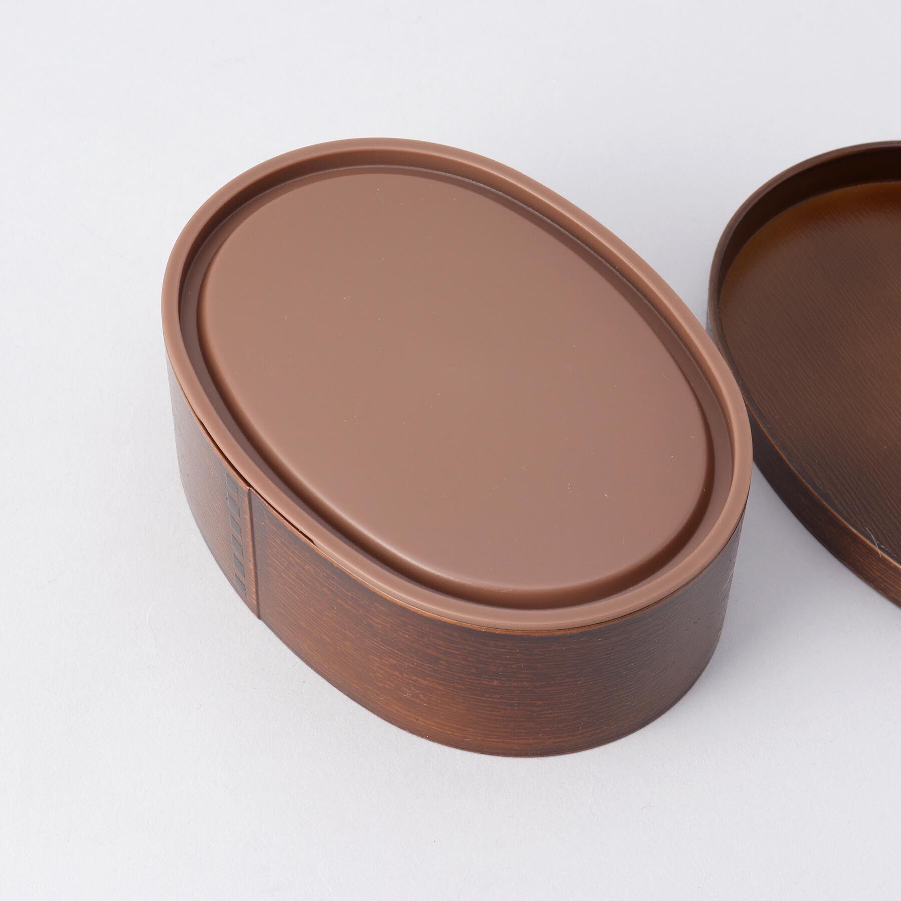 212 KITCHEN STORE「抗菌わっぱ小判一段ランチBOX 茶」|食器・キッチングッズ|