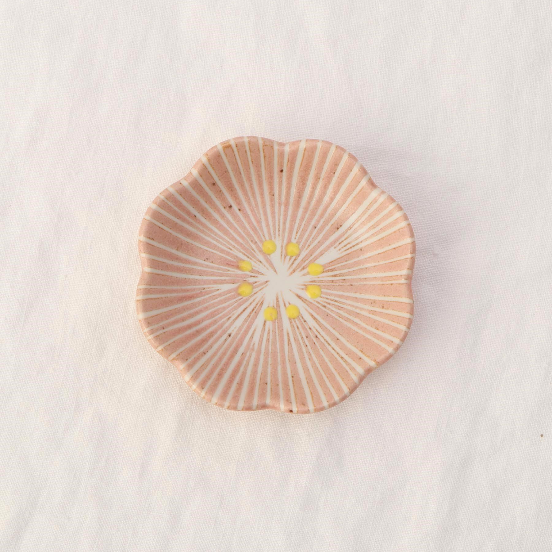 212 KITCHEN STORE「はなこまち 豆皿 桃」|食器・キッチングッズ|