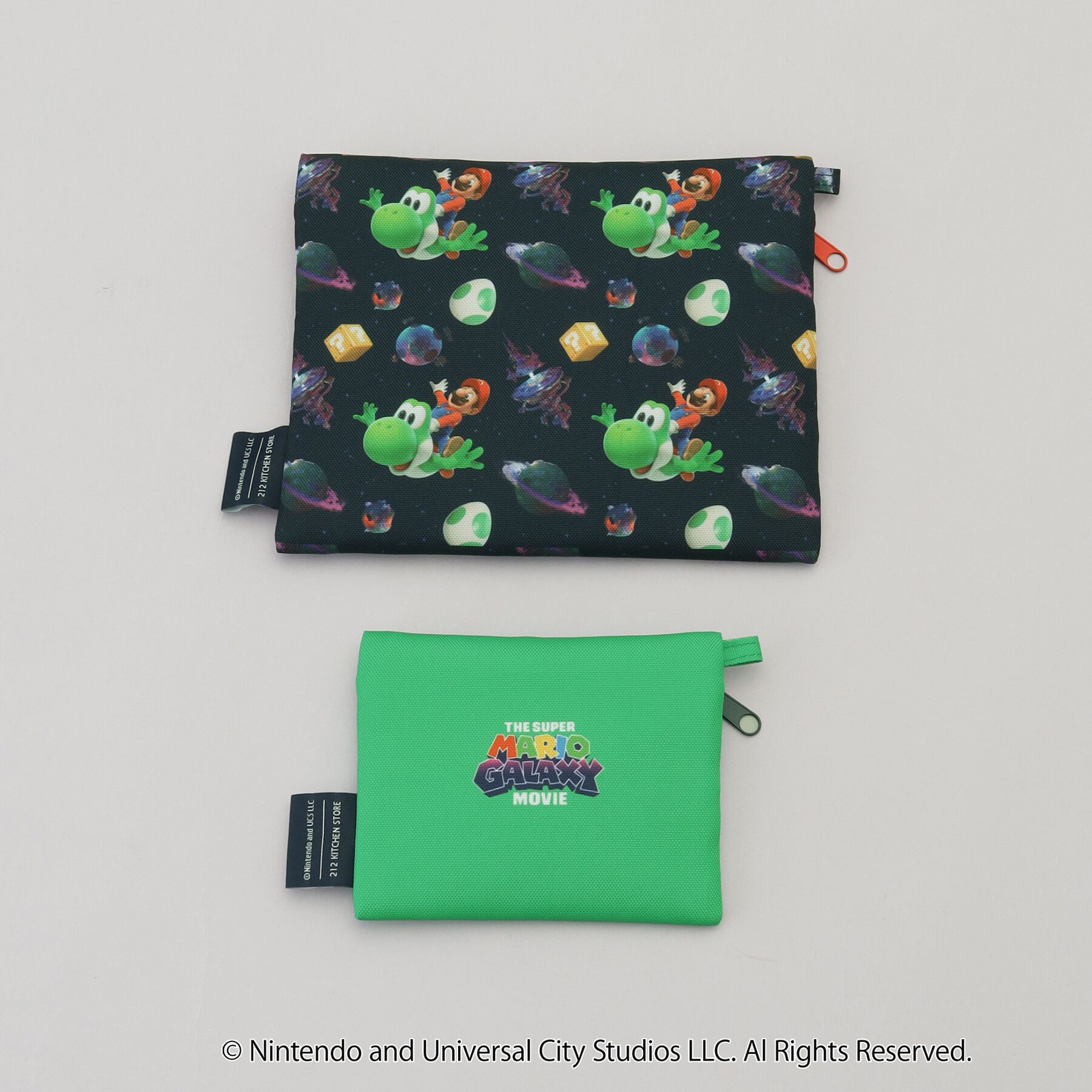 212 KITCHEN STORE「ポーチ2Pセット マリオとヨッシー ＜Super Mario スーパーマリオ＞」|その他|
