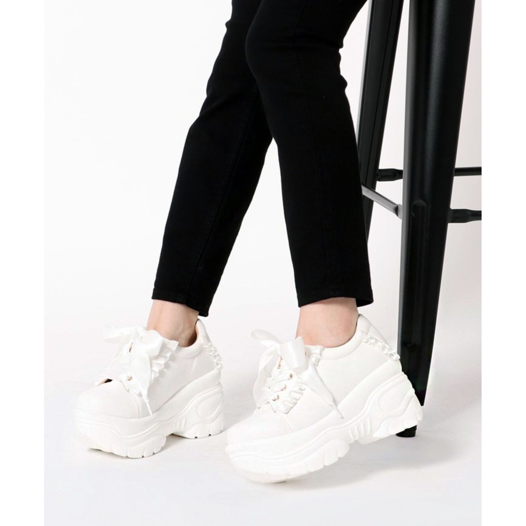 csT&P「厚底フリルスニーカー」|スニーカー|