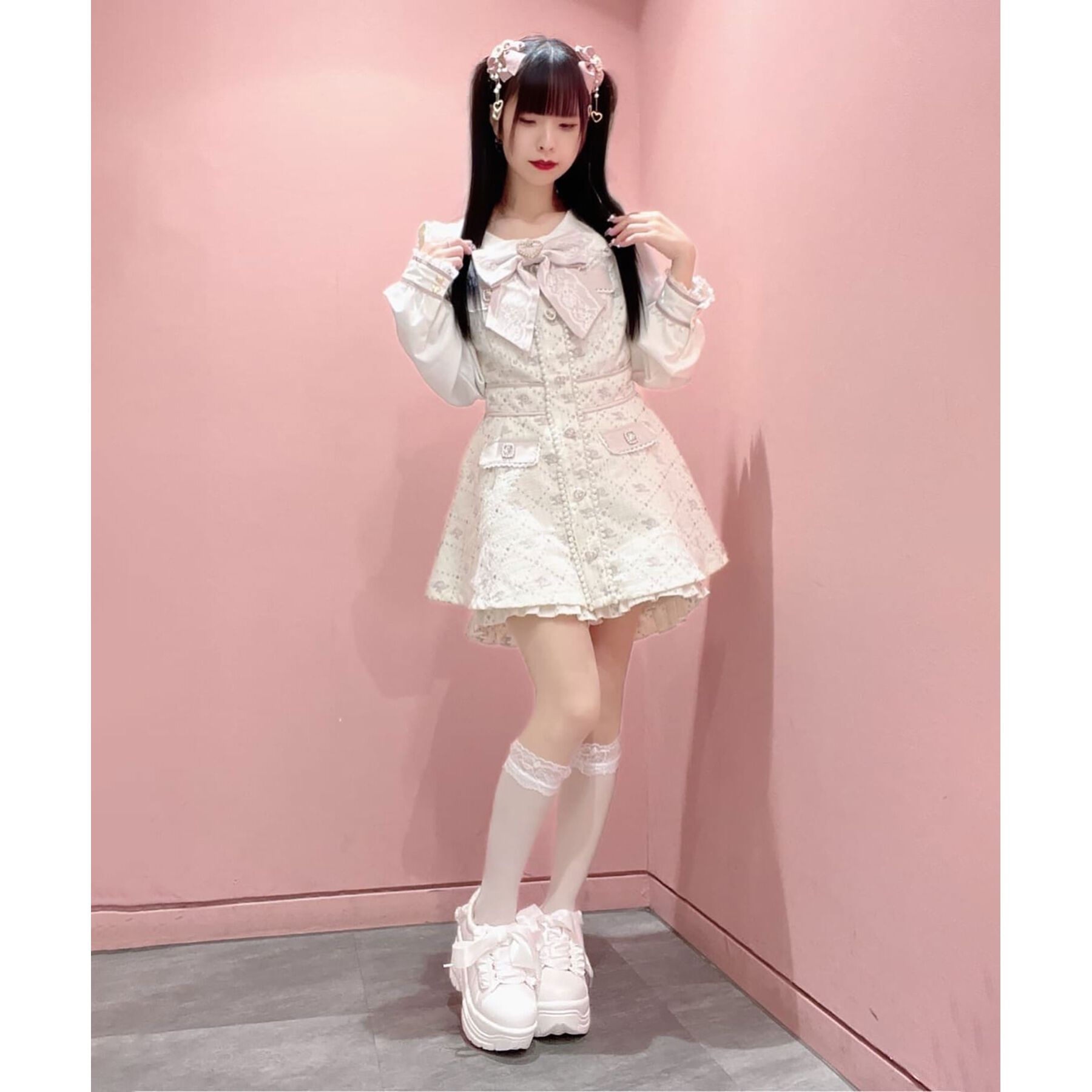 csT&P「厚底フリルスニーカー」|スニーカー|