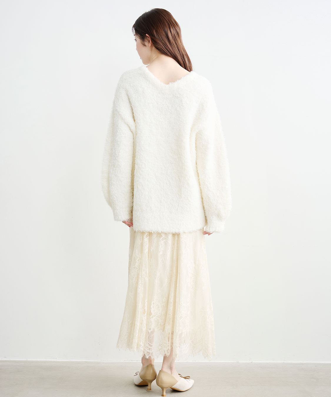 COCO DEAL「ニットカーデ&times;レースキャミワンピース」|ワンピース|