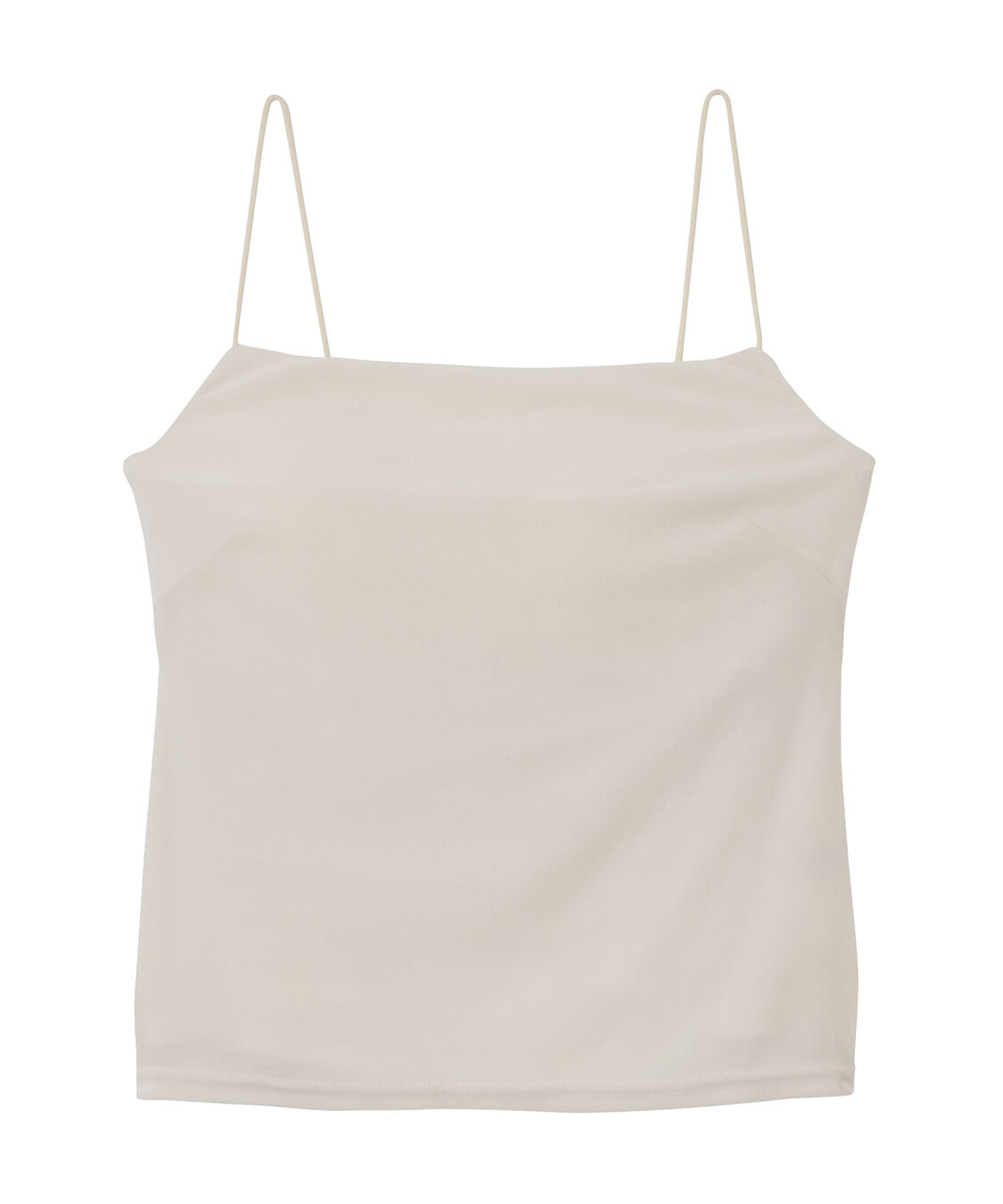 COCO DEAL「カップ付きベロアキャミソール」|キャミソール|オフ