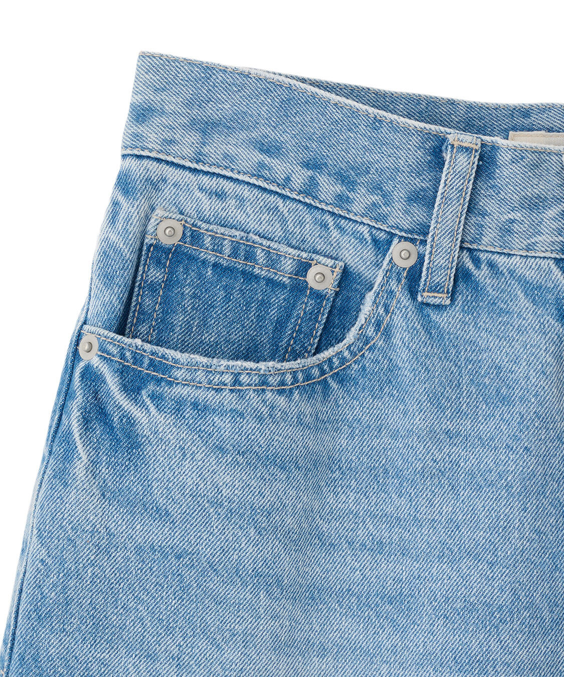 COCO DEAL「バレルワイドデニム/製品染めパンツ」|デニム|