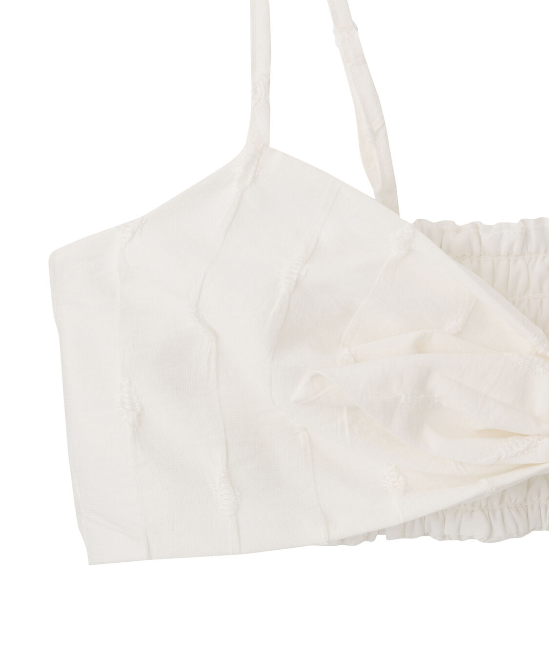 COCO DEAL「ジャカードリボンビスチェ&times;ノースリTシャツ」|Tシャツ・カットソー|