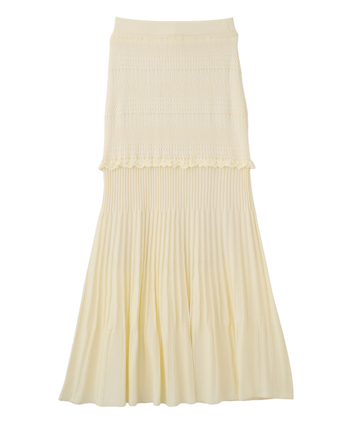 COCO DEAL「柄編みニットマーメイドスカート」|スカート|