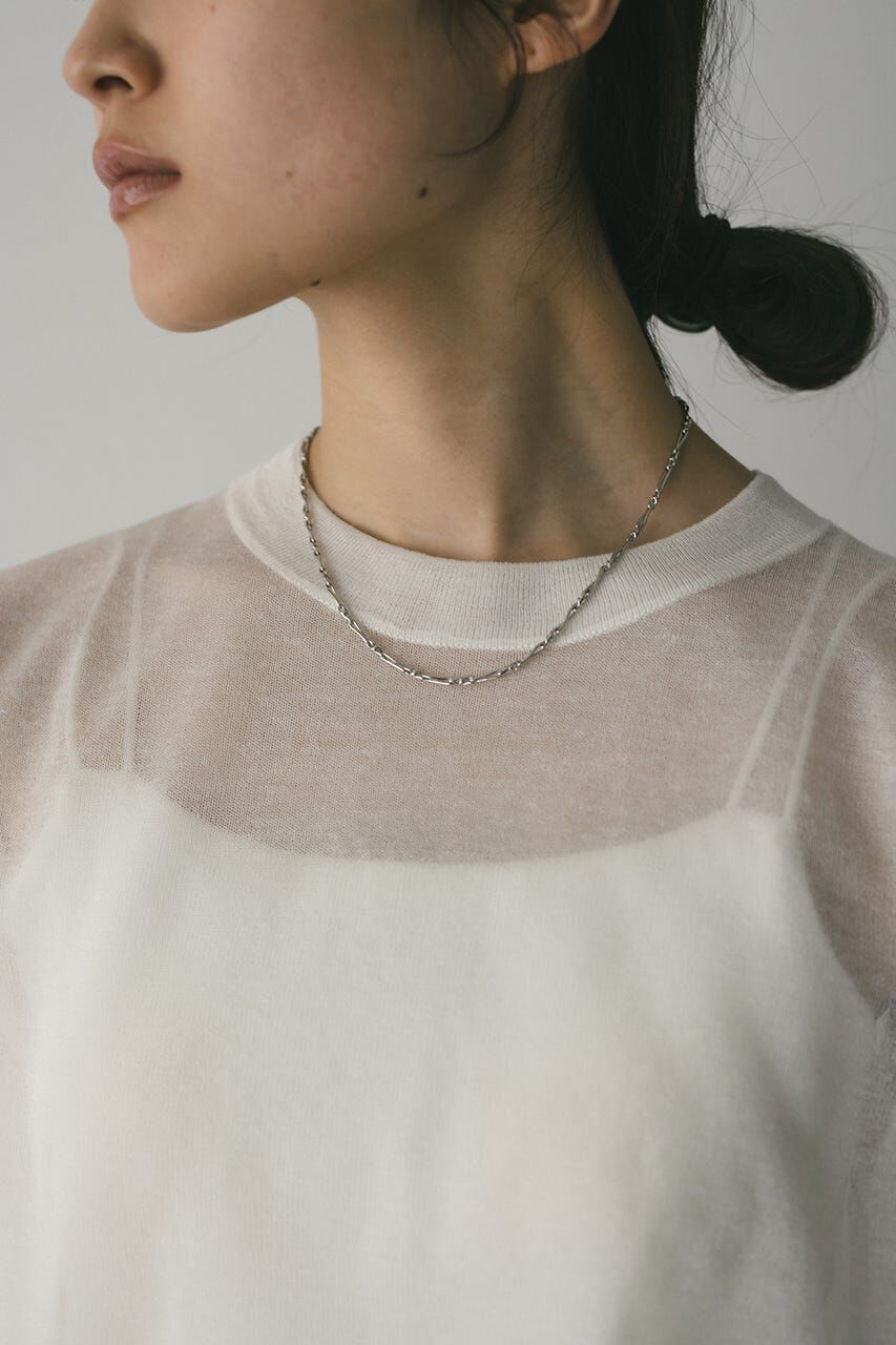 STYLEMIXER「ウォッシャブルリネンニットT」|ニット・セーター|