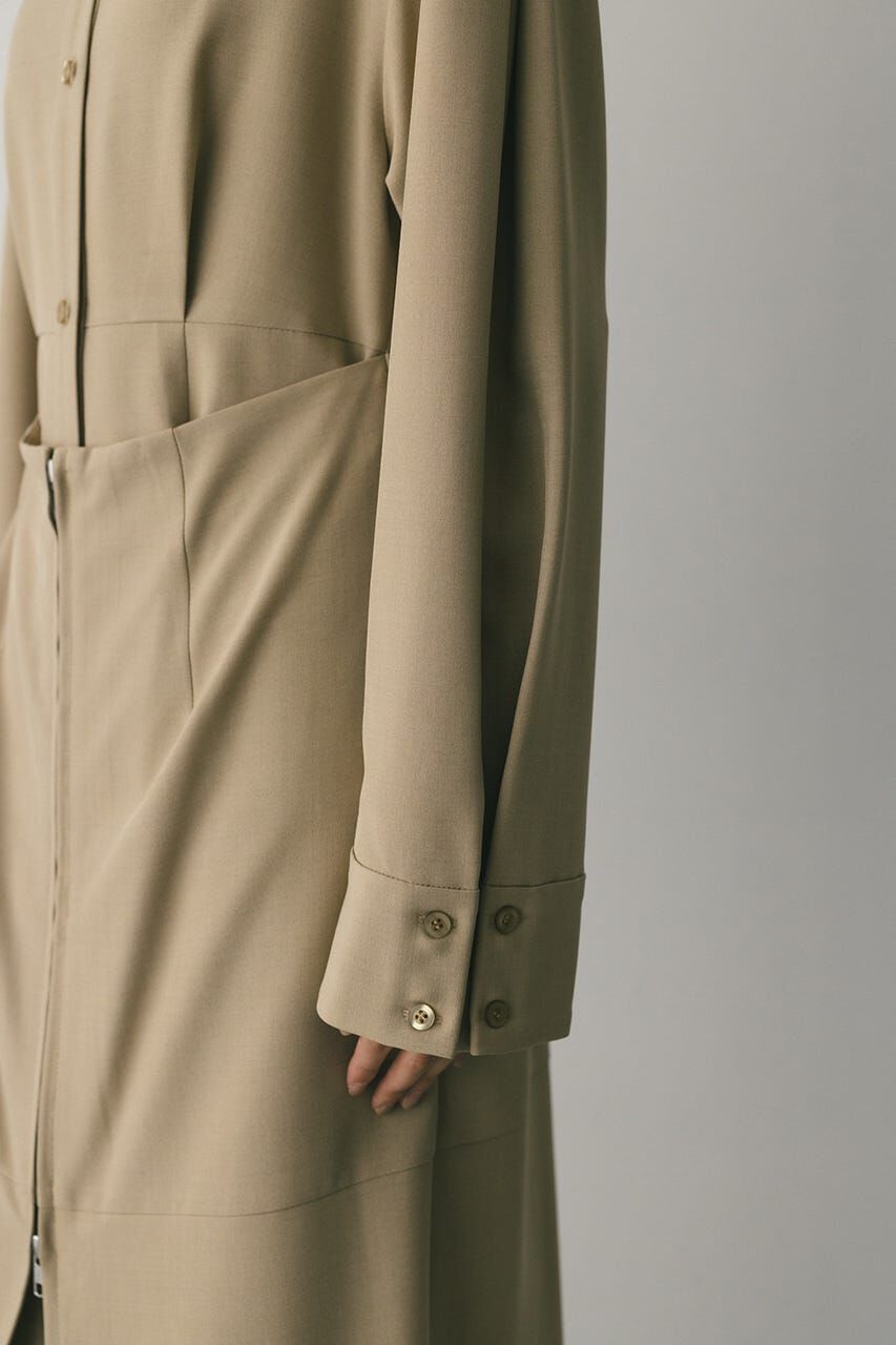 STYLEMIXER「レイヤードシャツワンピース」|ワンピース|