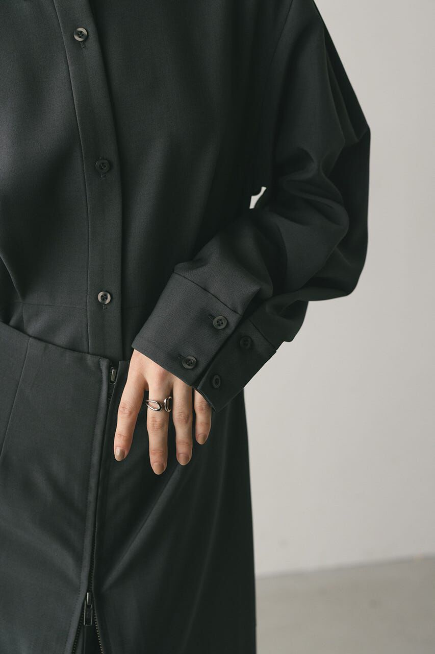 STYLEMIXER「レイヤードシャツワンピース」|ワンピース|