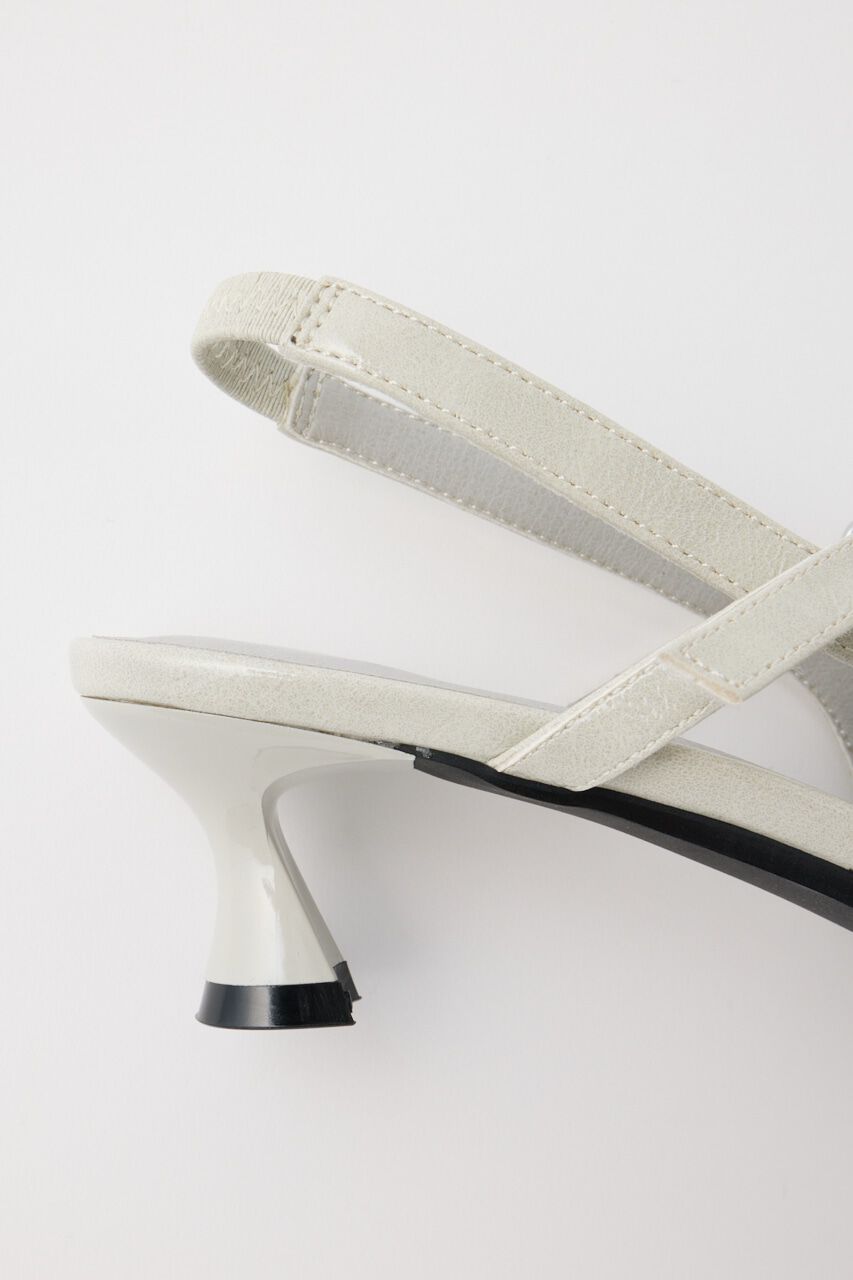 MOUSSY「LACE UP SLING BACK ミュール」|サンダル|