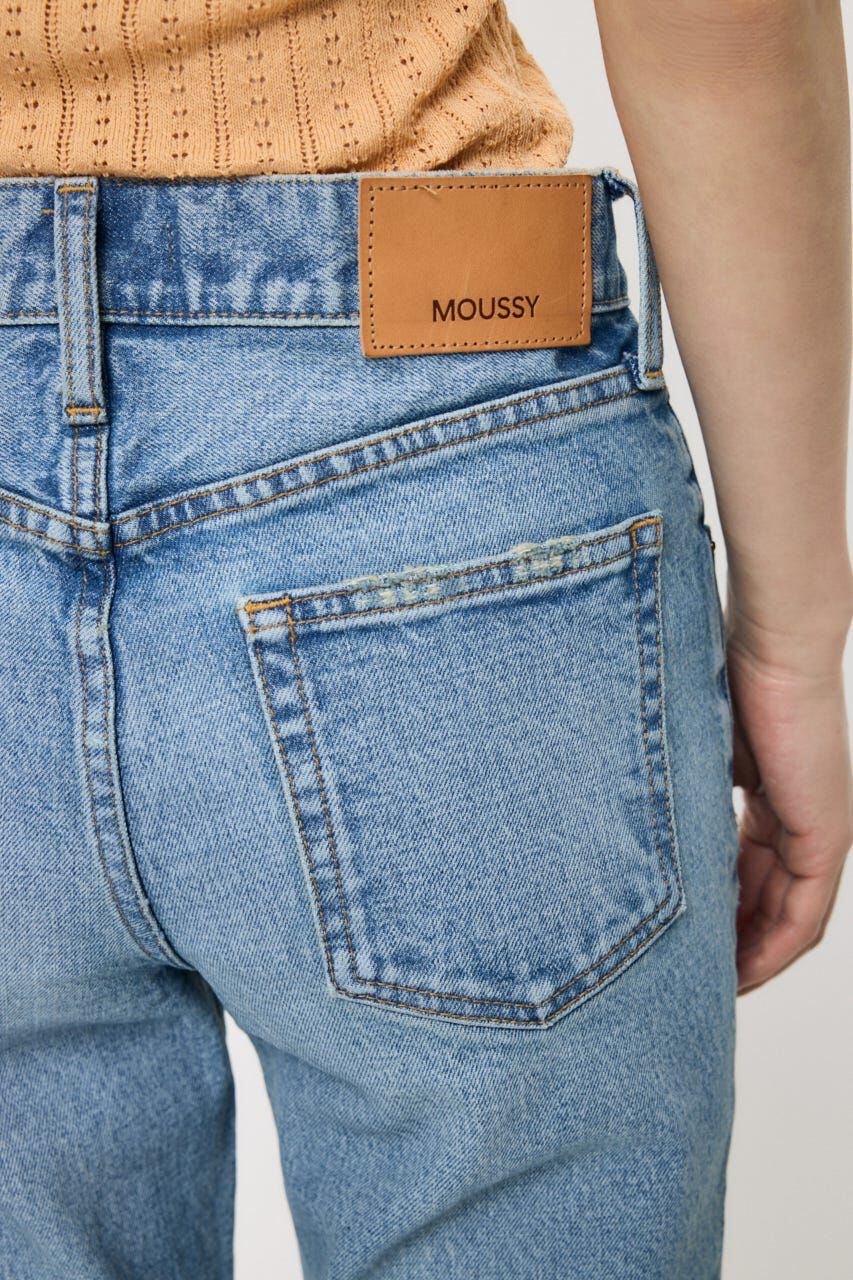 MOUSSY「MVS MIDRISE FLARE」|デニム|