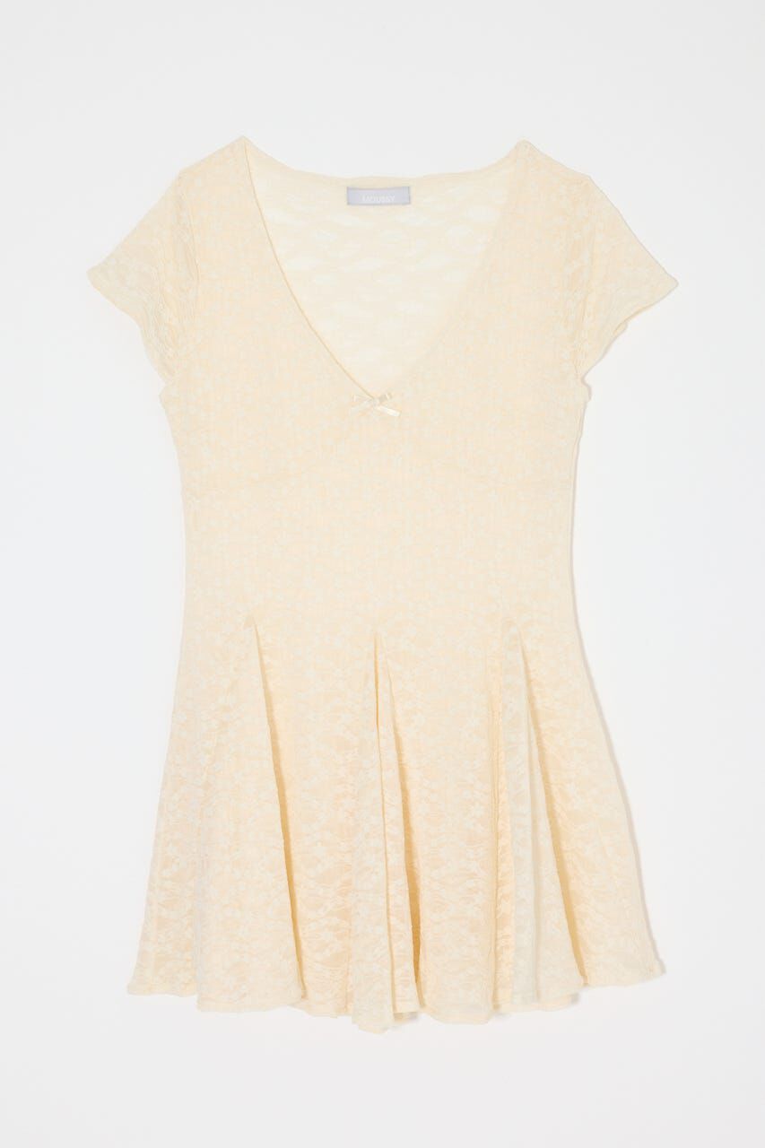 MOUSSY「LACE SKATER ドレス」|ワンピース|