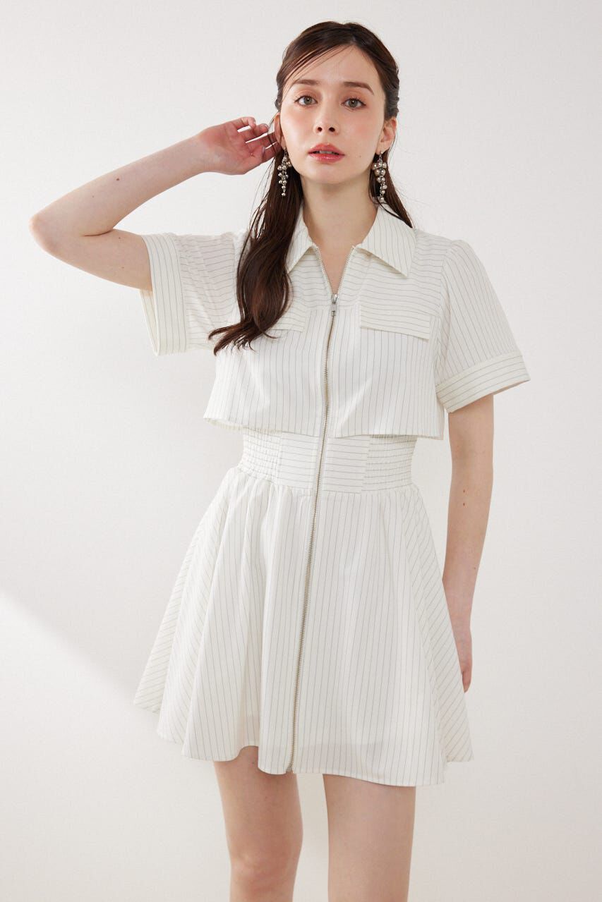 rienda「バストフレアミニワンピース」|ワンピース|