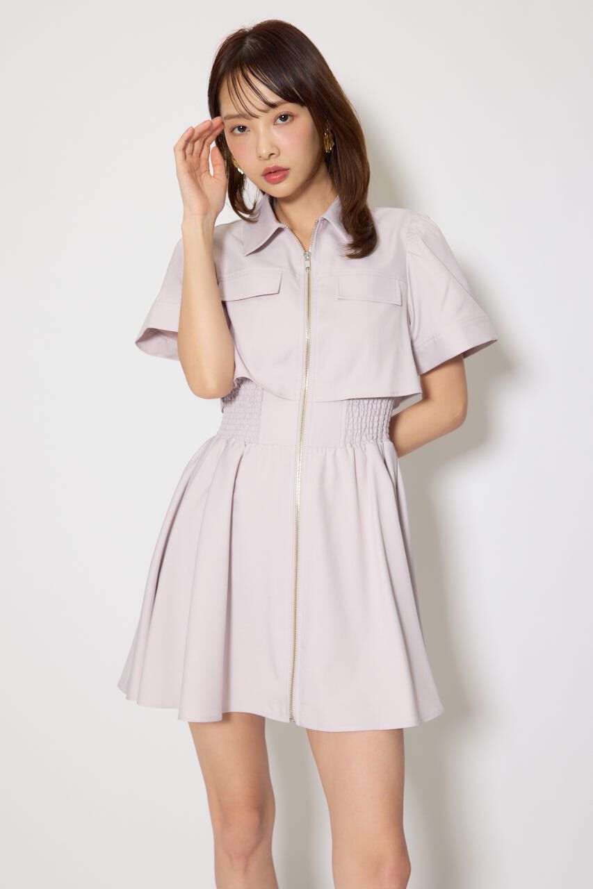 rienda「バストフレアミニワンピース」|ワンピース|PNK