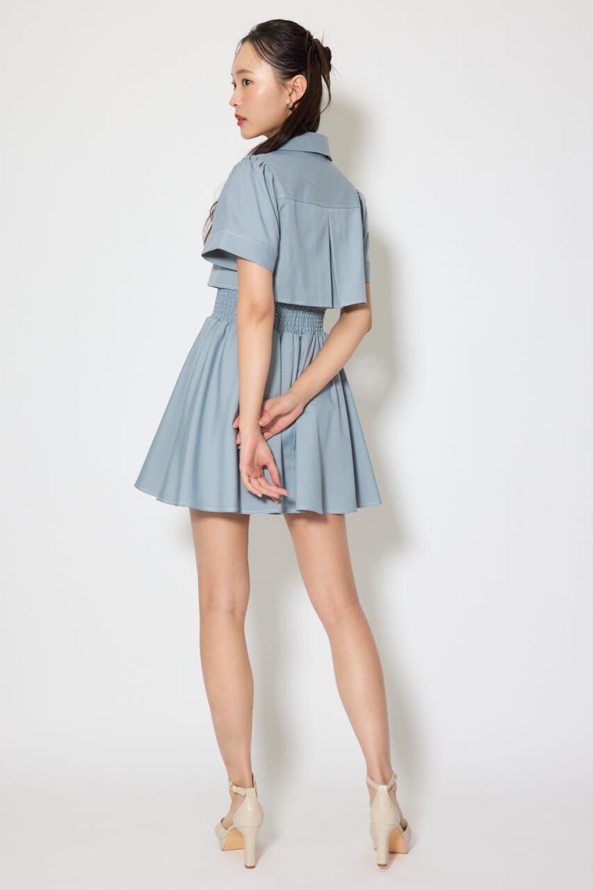 rienda「バストフレアミニワンピース」|ワンピース|