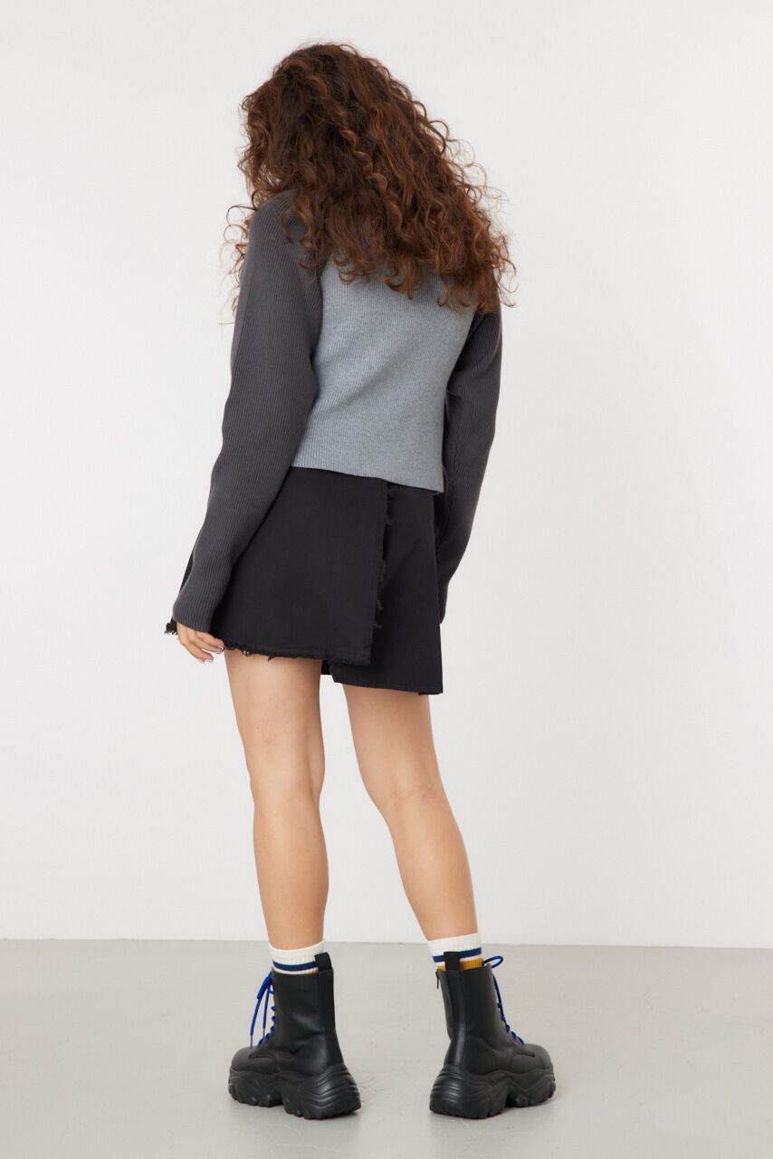 RODEO CROWNS「アシンメトリープリーツスカート」|スカート|