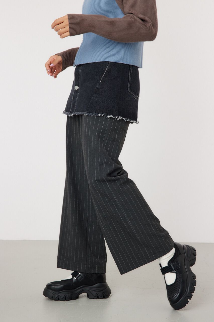 RODEO CROWNS「デニムスカート レイヤード スラックス」|その他|