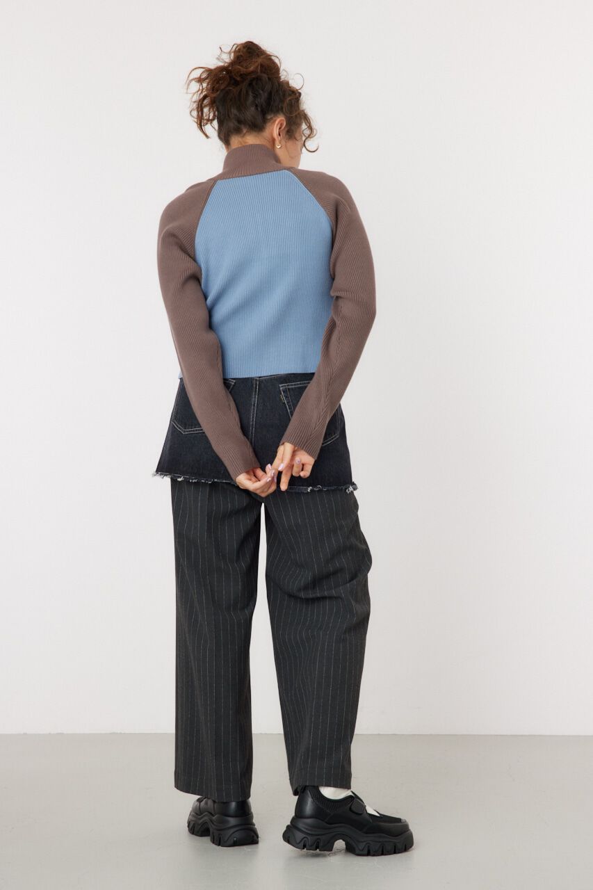 RODEO CROWNS「デニムスカート レイヤード スラックス」|その他|