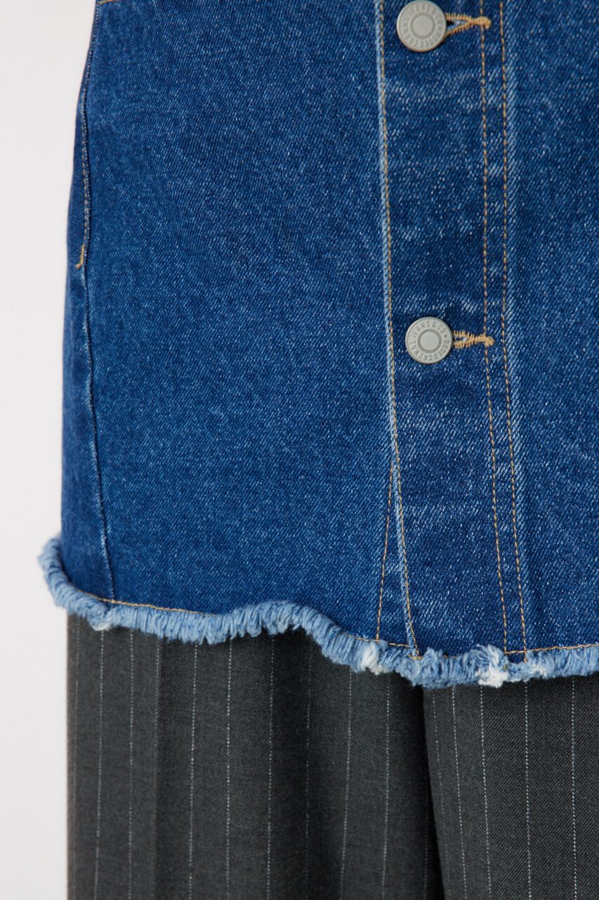 RODEO CROWNS「デニムスカート レイヤード スラックス」|その他|