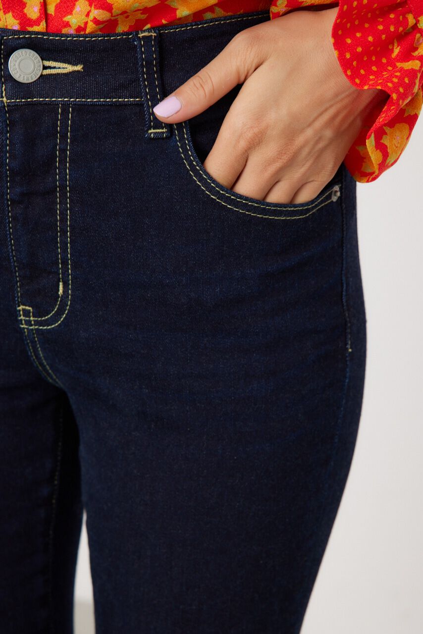 RODEO CROWNS「カットオフスリムフレアデニム」|デニム|