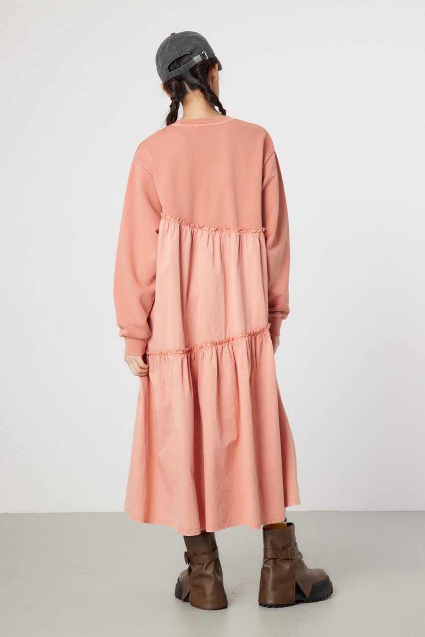 RODEO CROWNS「ピグメント布帛ドッキングワンピース」|ワンピース|