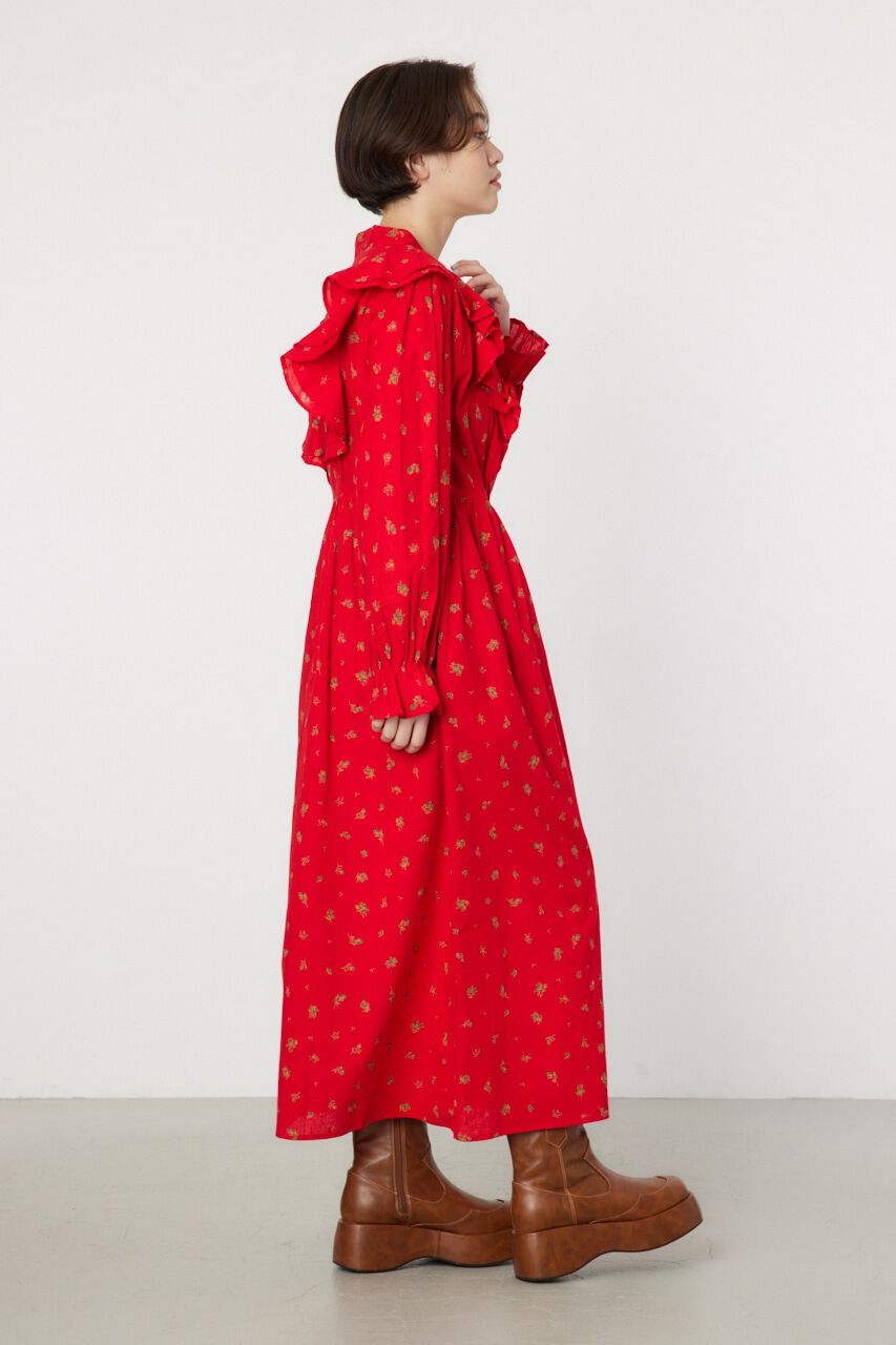 RODEO CROWNS「フラワーパターンフリルワンピース」|ワンピース|