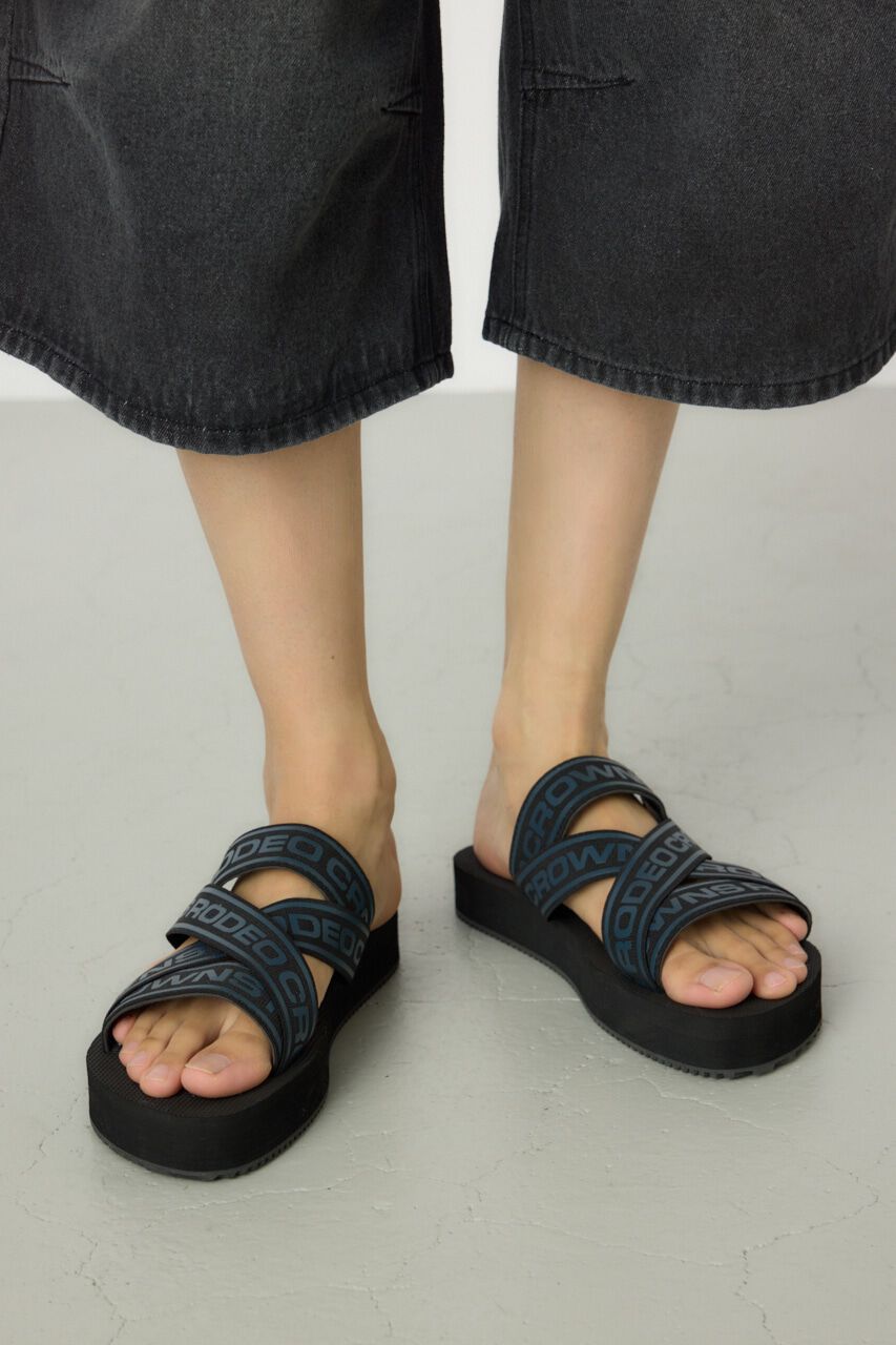 RODEO CROWNS「MENS ラバーテープサンダル」|サンダル|