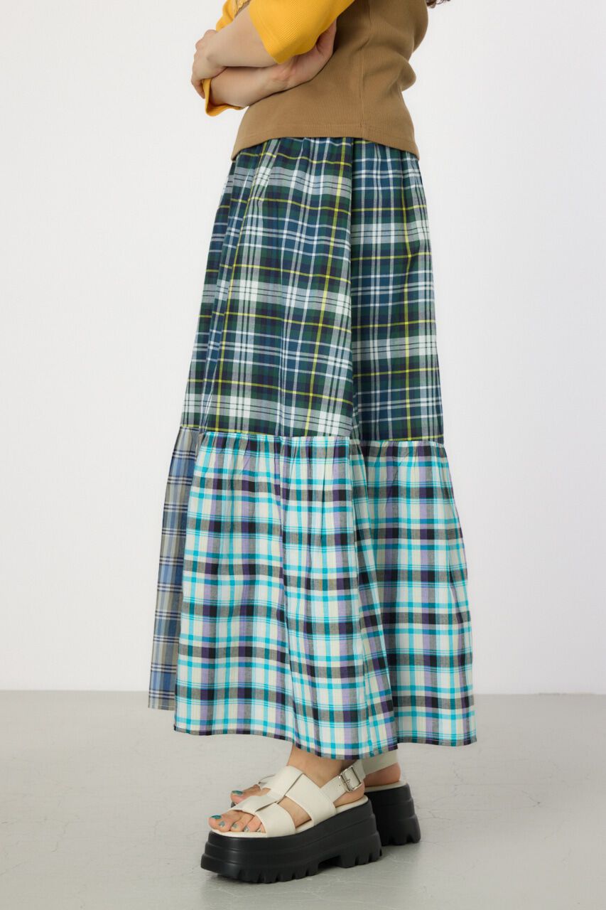 RODEO CROWNS「クレイジーチェックスカート」|スカート|