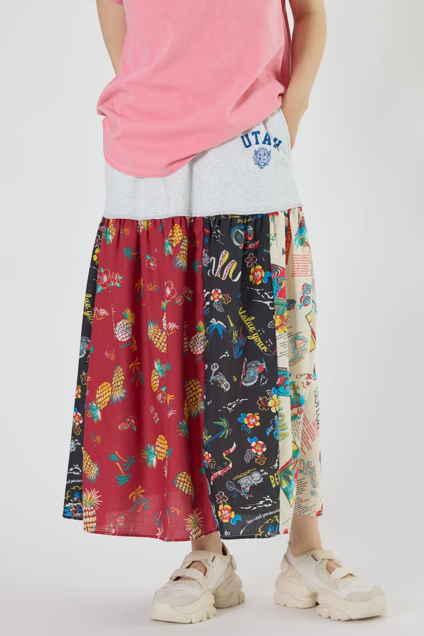 RODEO CROWNS「ドッキングアロハスカート」|その他|L/T.GRY1