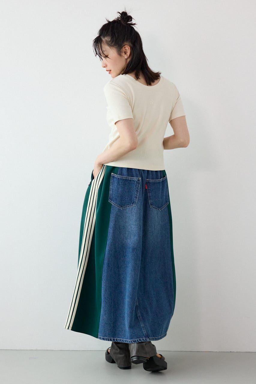 RODEO CROWNS「カスタムトラック デニムスカート」|スカート|