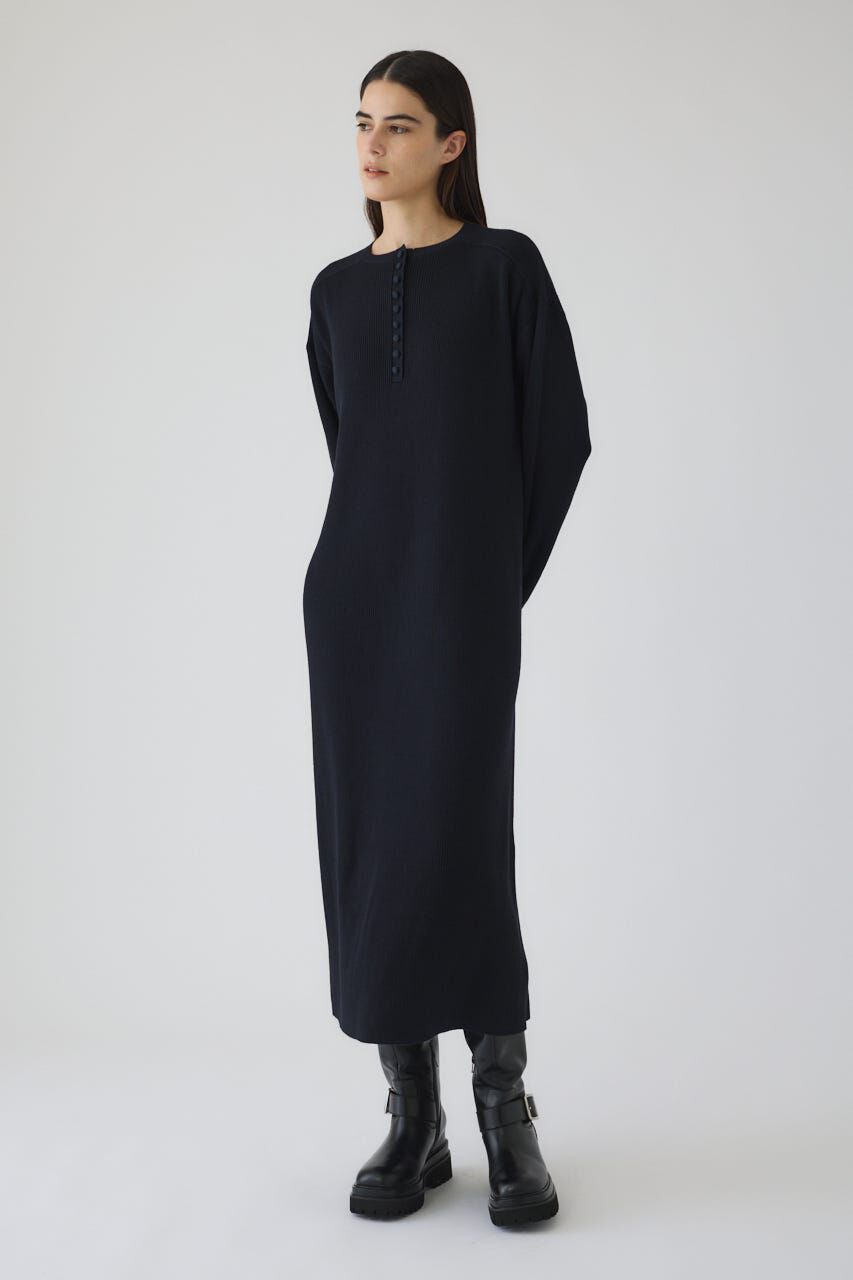 RIM.ARK 「Fabric covered button dress」|ワンピース|