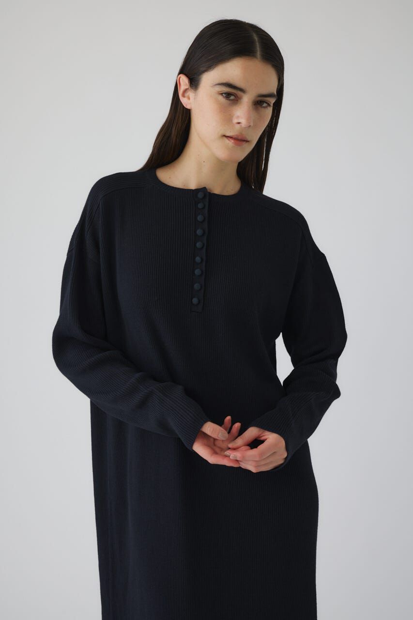 RIM.ARK 「Fabric covered button dress」|ワンピース|