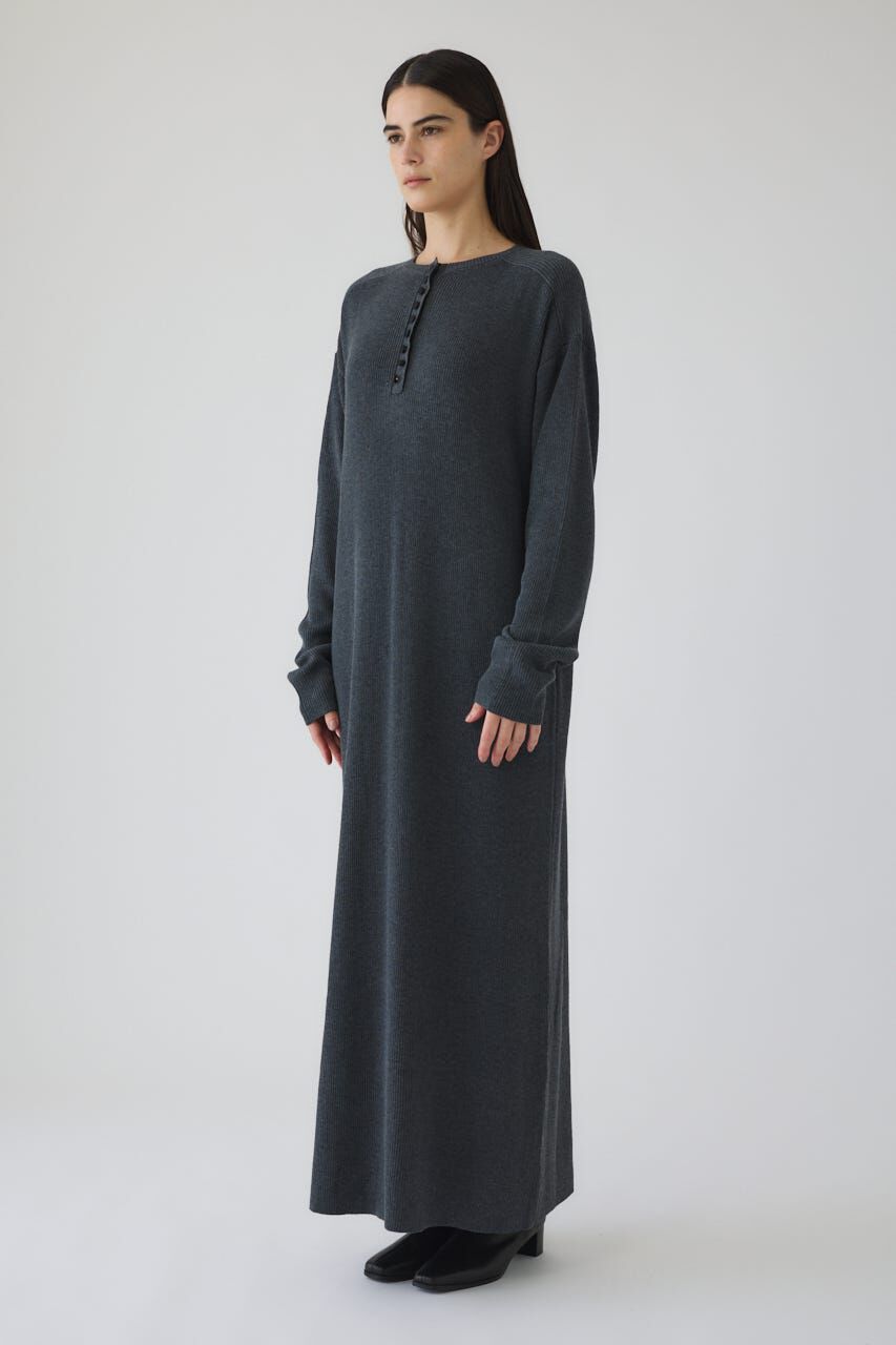 RIM.ARK 「Fabric covered button dress」|ワンピース|