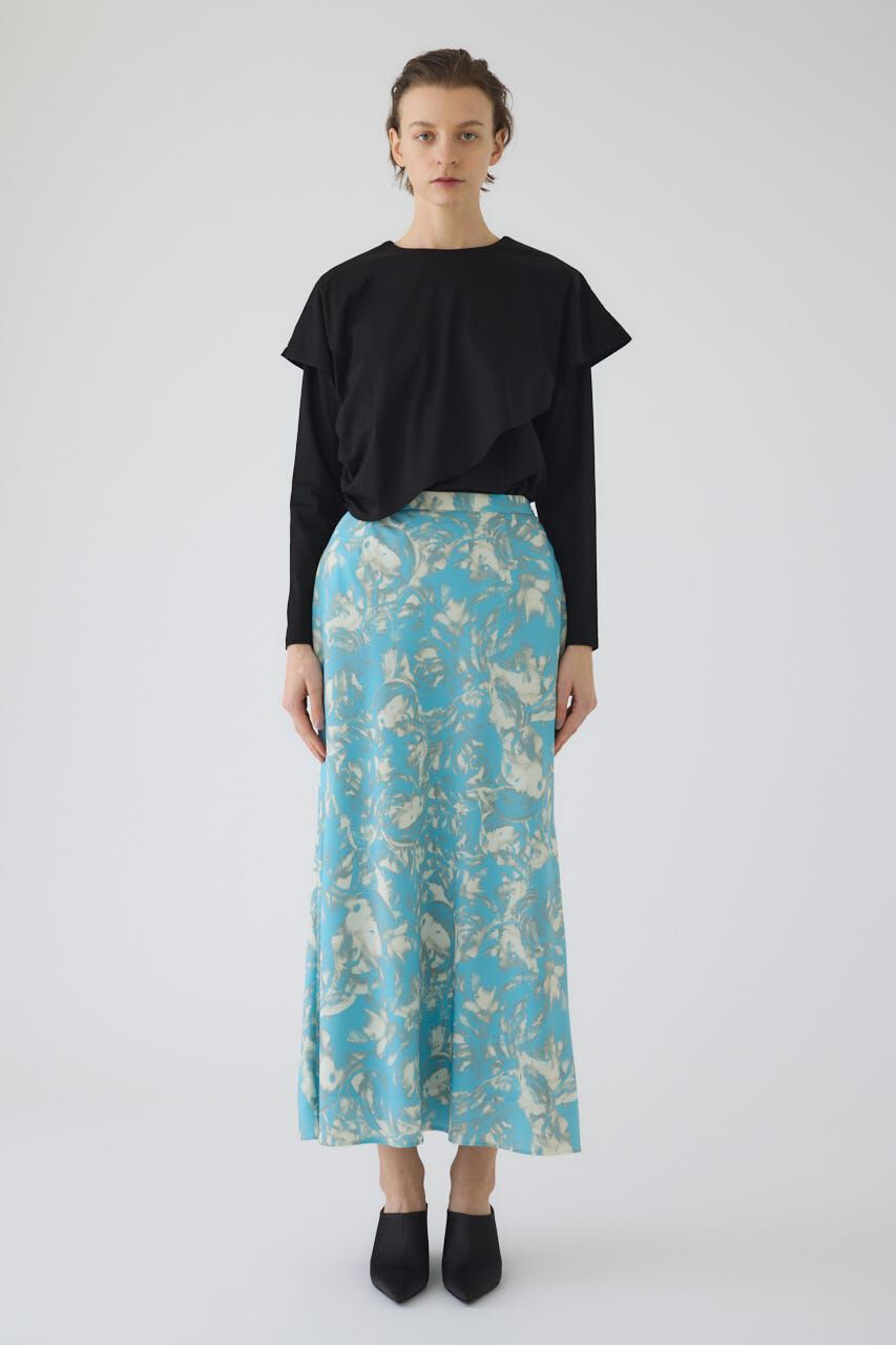 RIM.ARK 「Air turbulence painting skirt」|スカート|